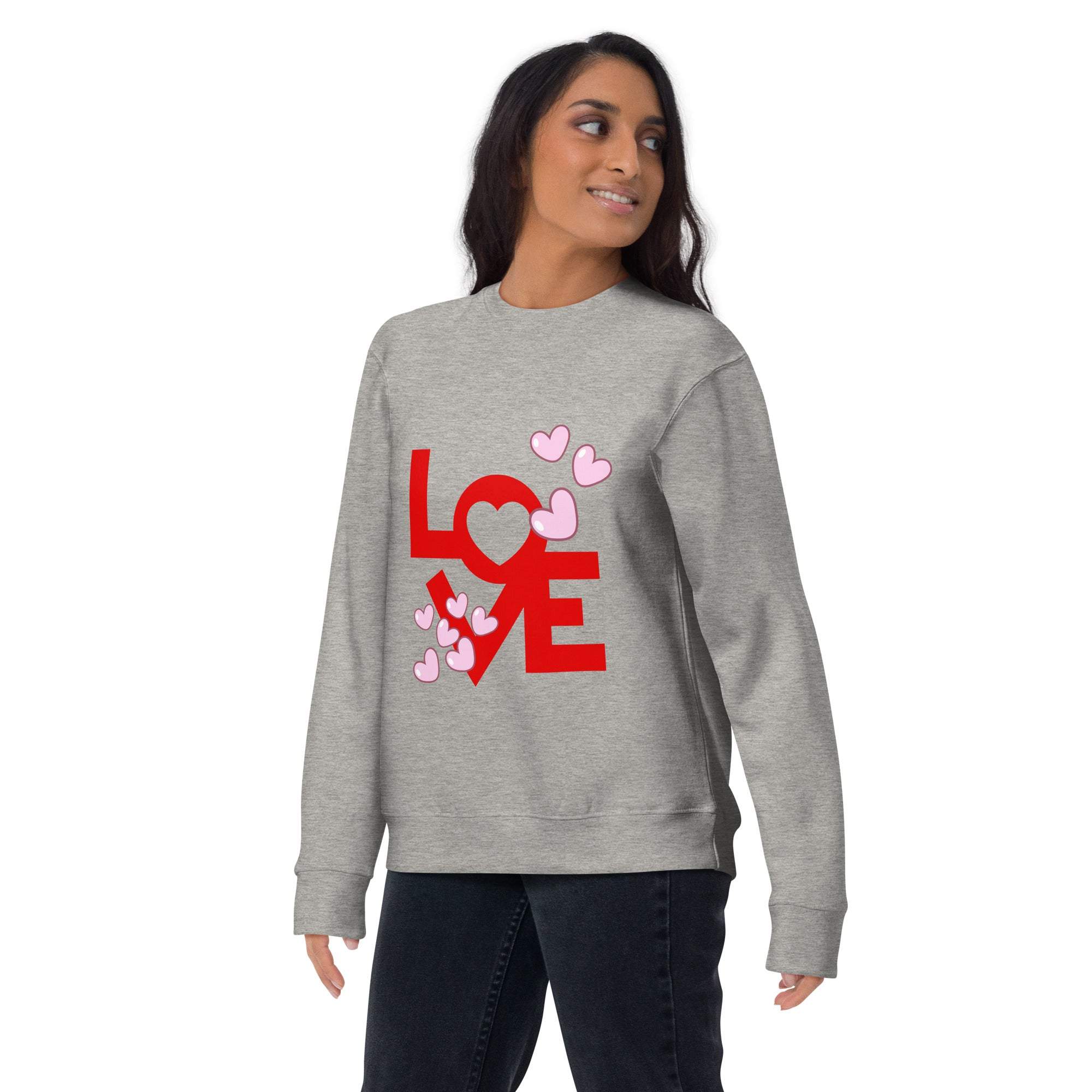 Love Sweatshirt - Express Your Love with Cozy, Stylish Comfortable tee