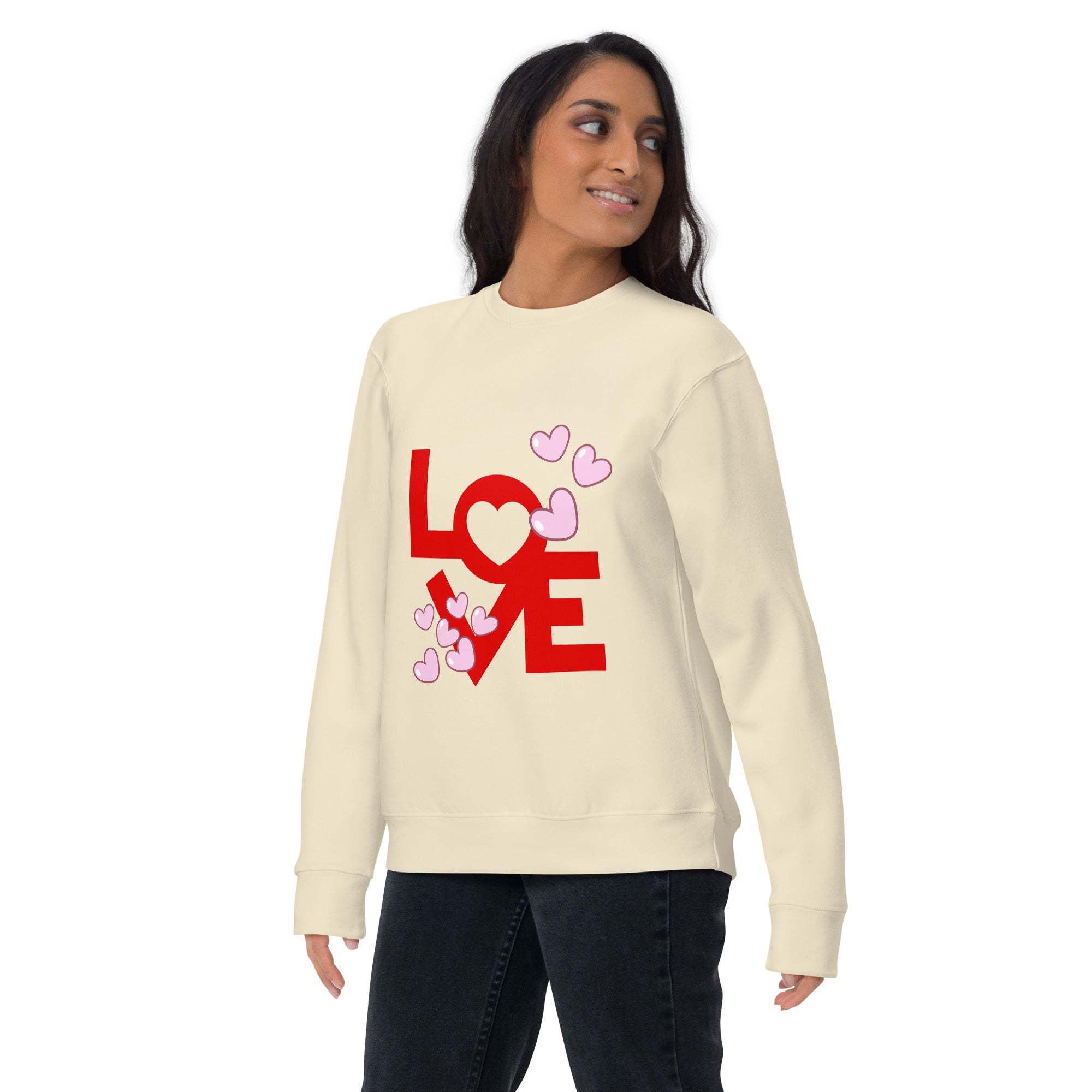 Love Sweatshirt - Express Your Love with Cozy, Stylish Comfortable tee