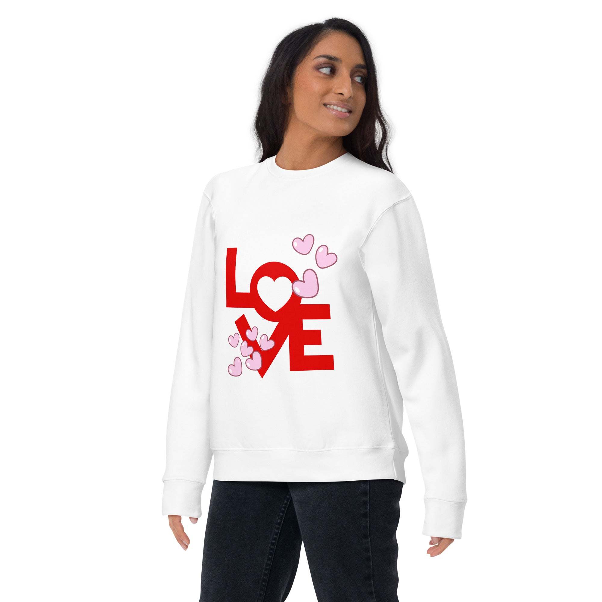 Love Sweatshirt - Express Your Love with Cozy, Stylish Comfortable tee