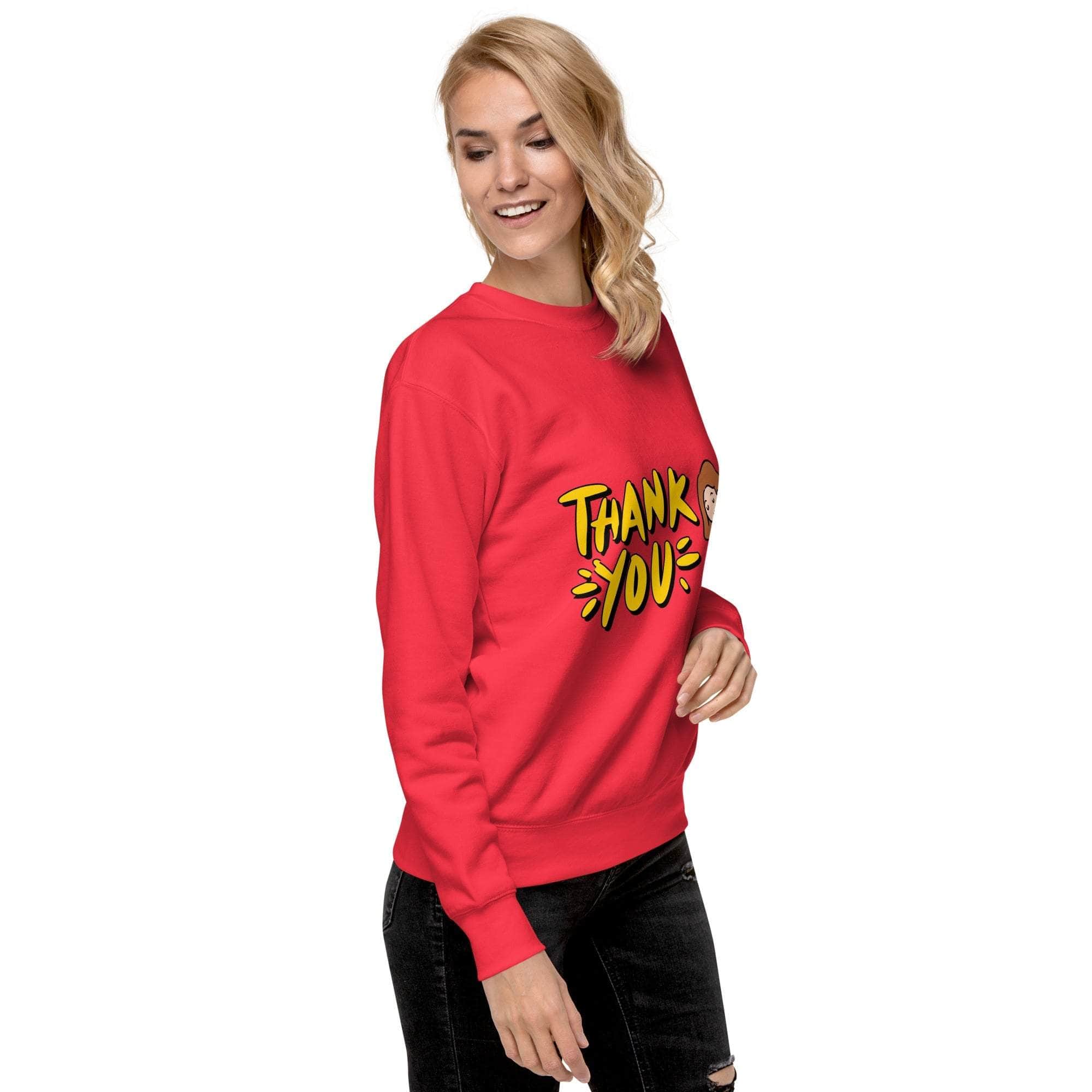 Thank You Sweatshirt - Express Gratitude in Style & Comfortable Shirt