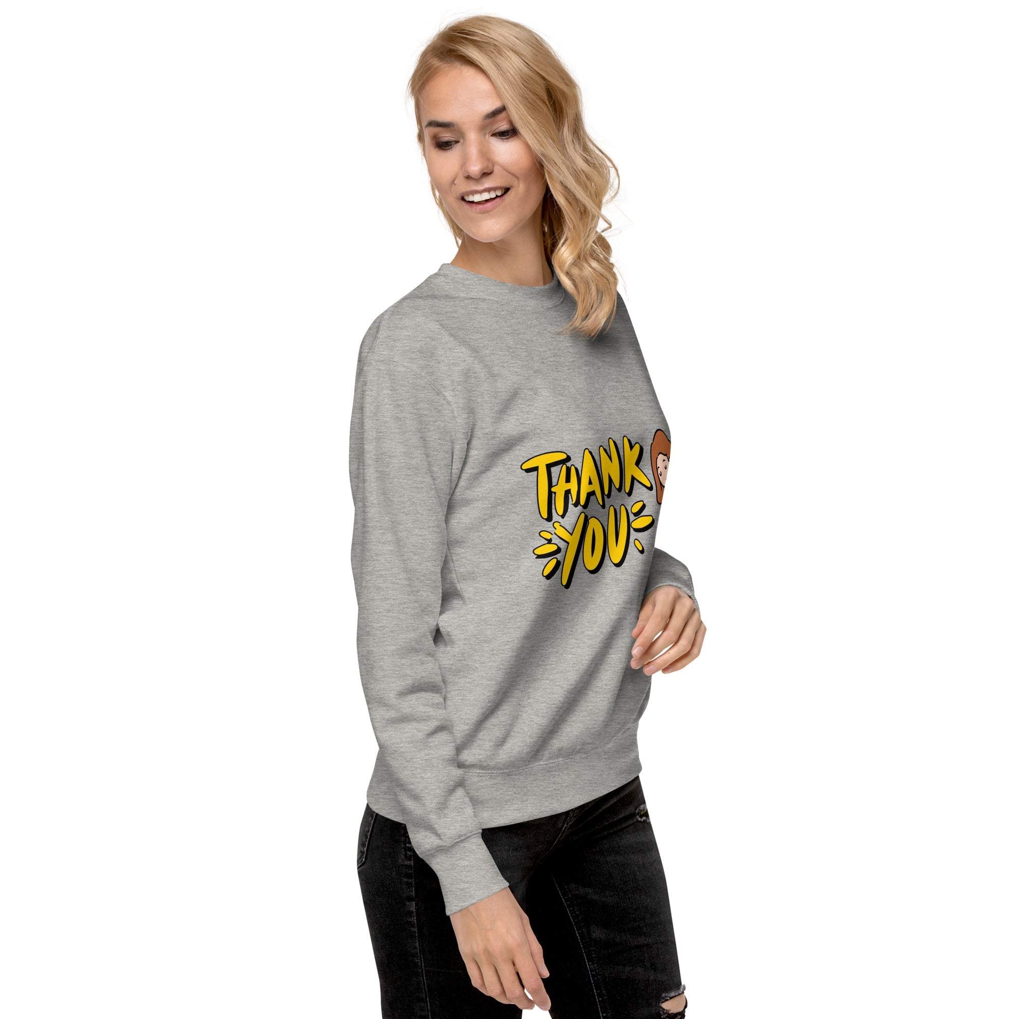 Thank You Sweatshirt - Express Gratitude in Style & Comfortable Shirt