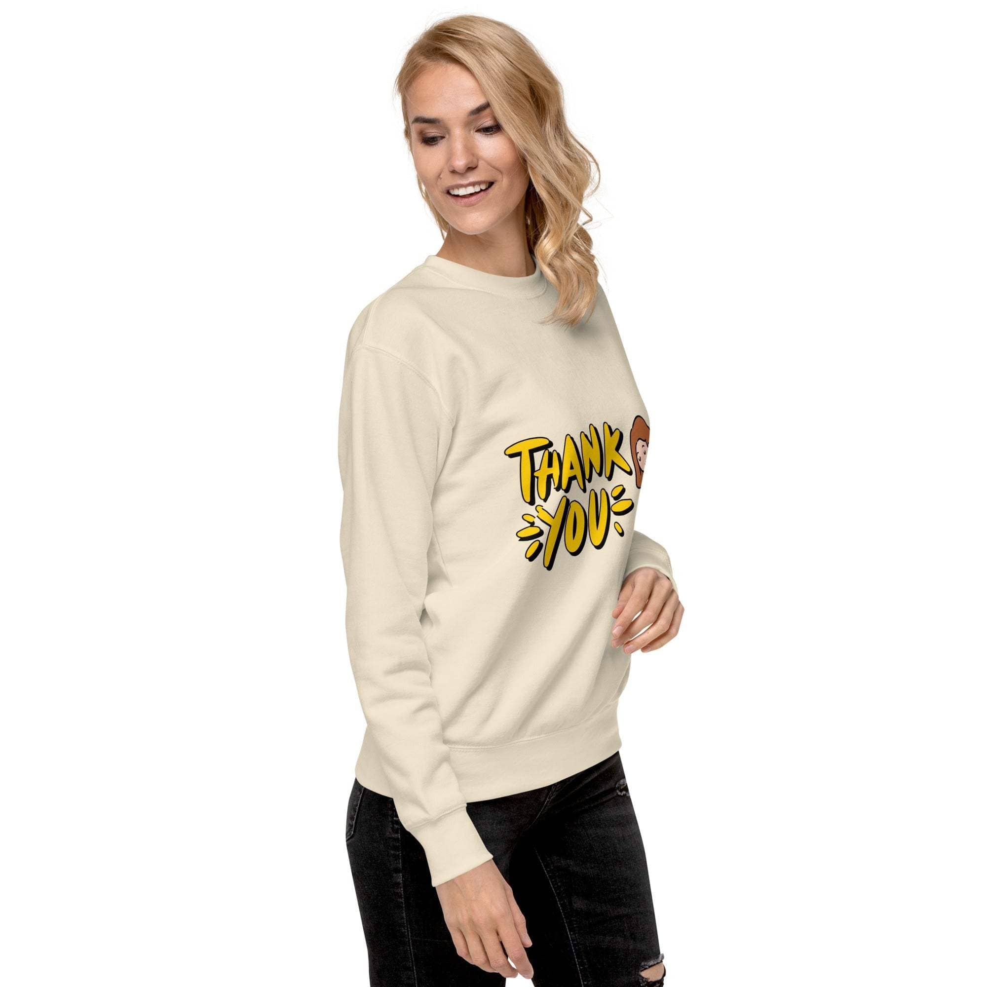 Thank You Sweatshirt - Express Gratitude in Style & Comfortable Shirt