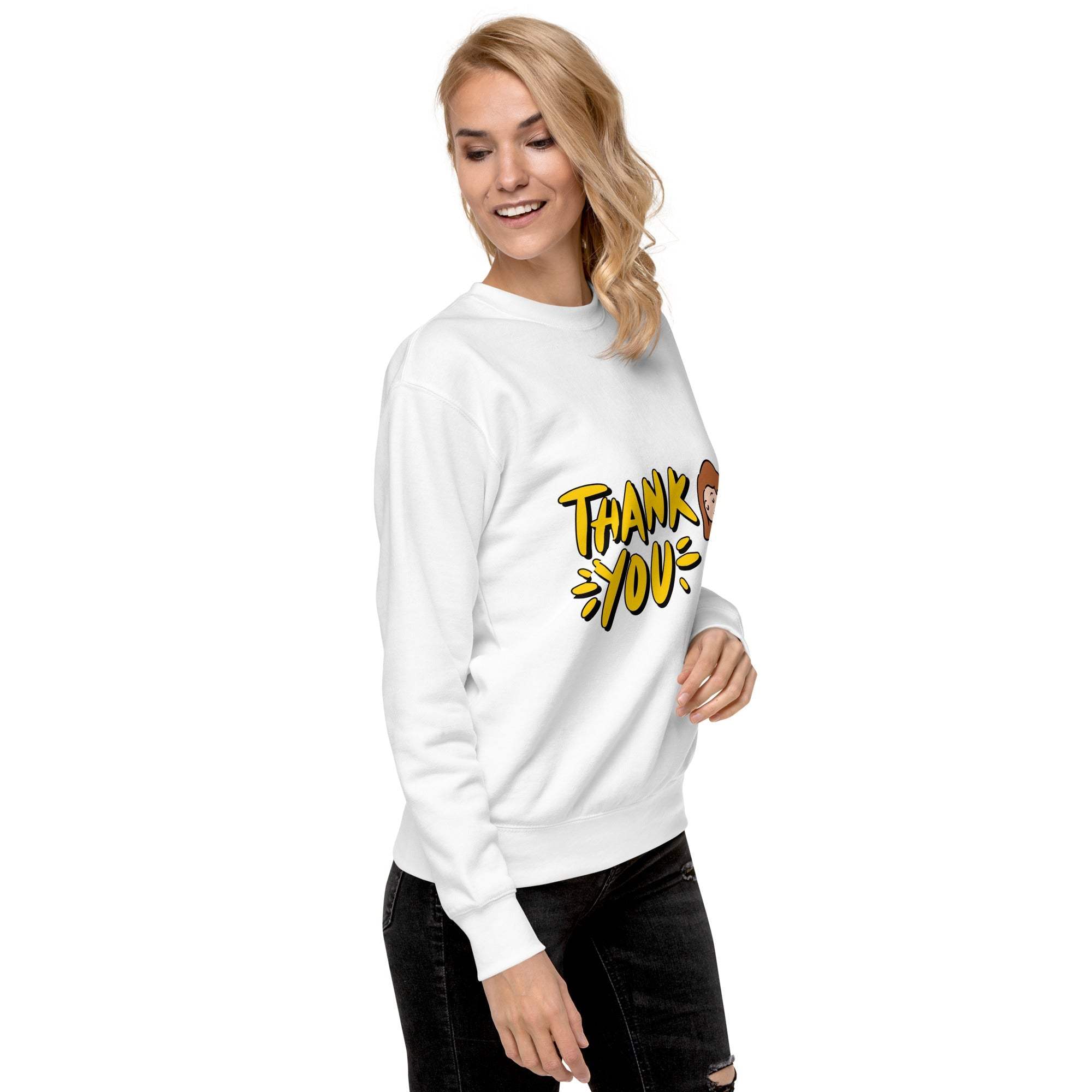 Thank You Sweatshirt - Express Gratitude in Style & Comfortable Shirt