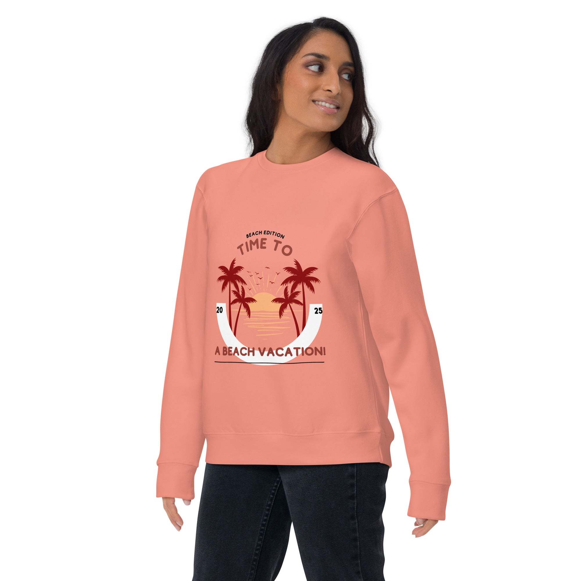 Tropical Sunset Beach Sweatshirt