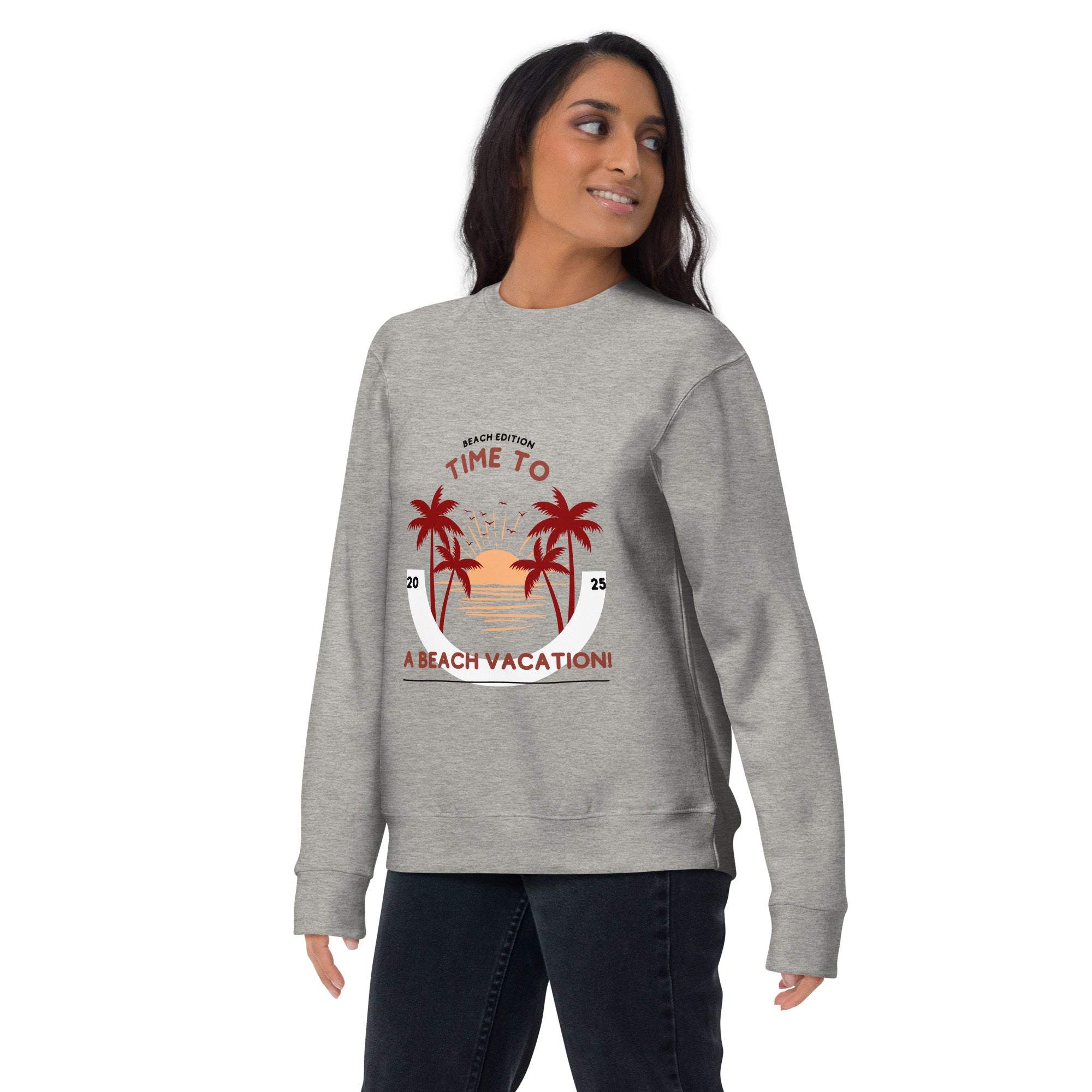 Tropical Sunset Beach Sweatshirt