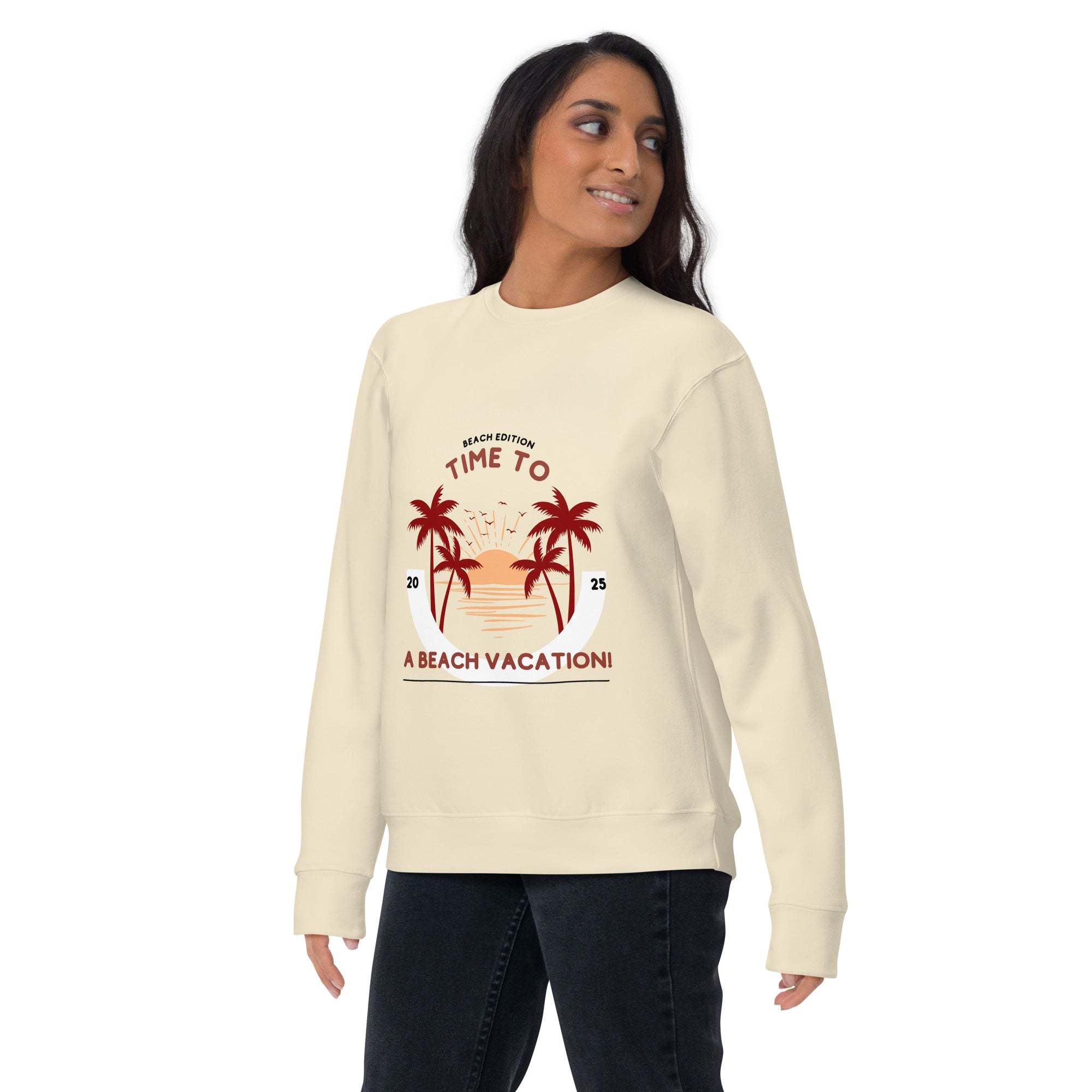 Tropical Sunset Beach Sweatshirt