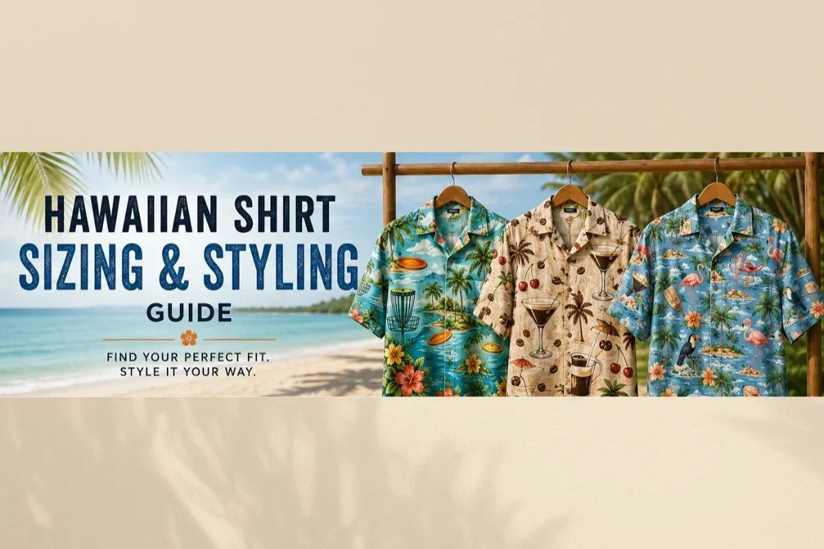Hawaiian Shirt Sizing: Relaxed and Oversized Fits