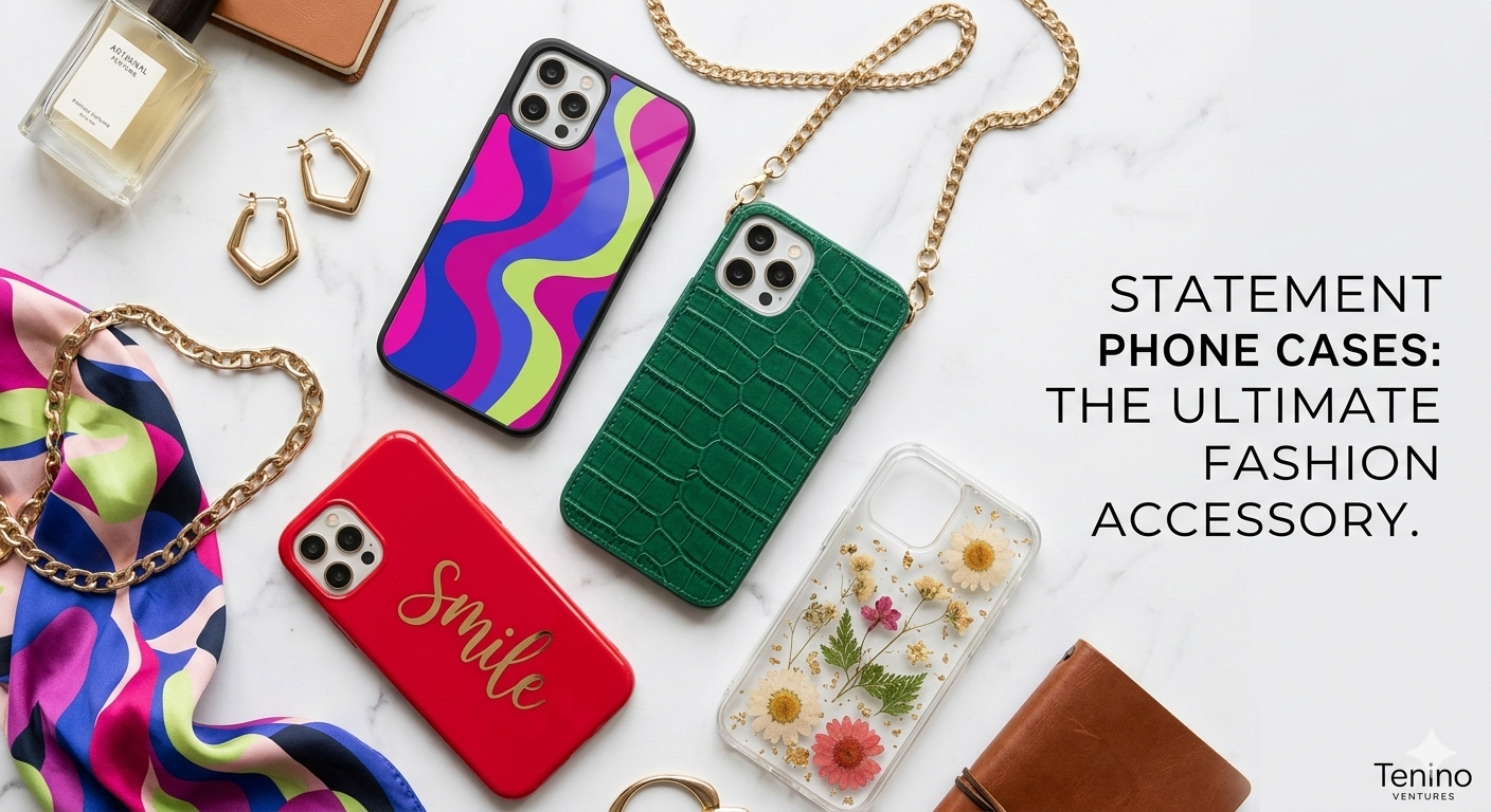 Trendy statement phone cases showcasing bold designs and MagSafe compatibility for stylish protection