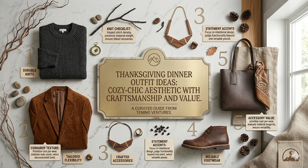 Thanksgiving Dinner Outfit Ideas: Cozy-Chic Aesthetic With Craftsmanship and Value
