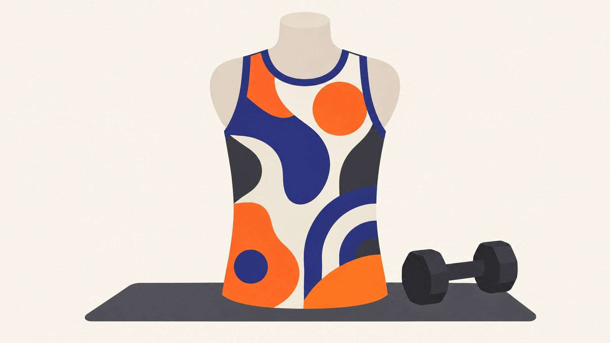 Bold Graphic Tank Tops for Gym Days You Don't Blend Into