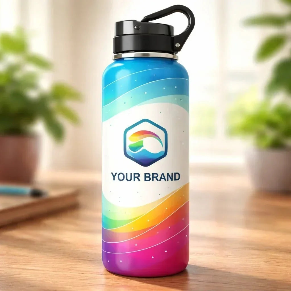 Custom Water Bottle with Logo - Personalize Your Hydration Accessory Today