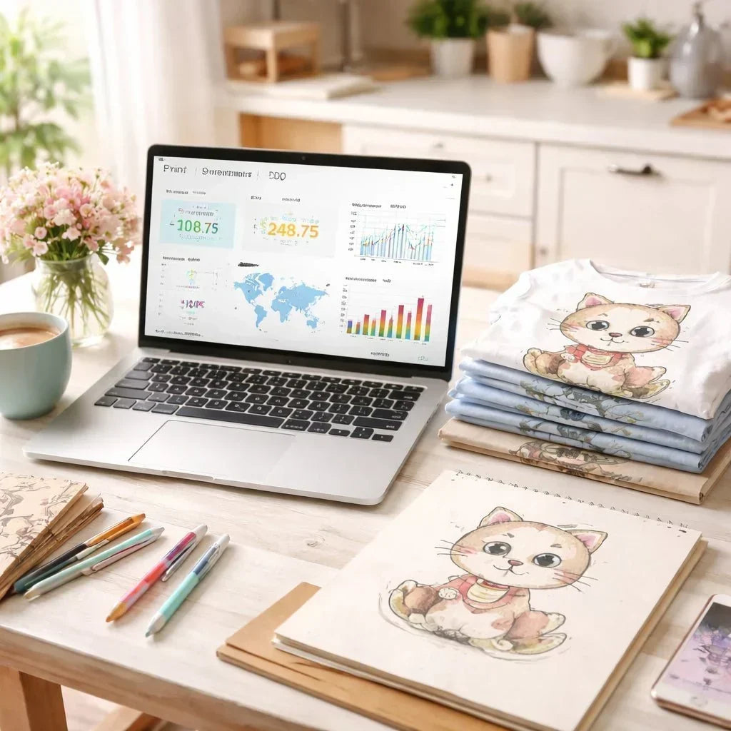 Custom Cartoon T‑Shirt Print on Demand: How to Launch Your Business