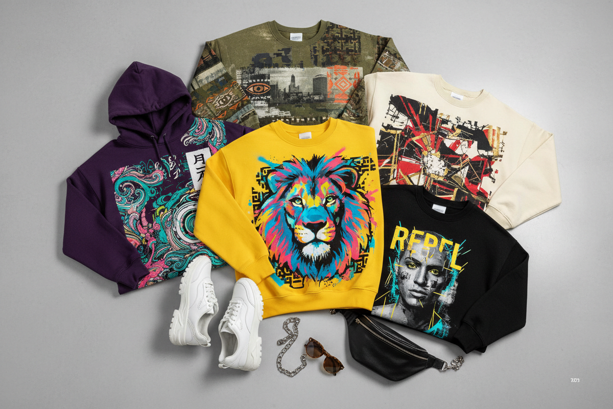 Graphic Sweatshirts: Unique Designs to Elevate Your Wardrobe in 2023