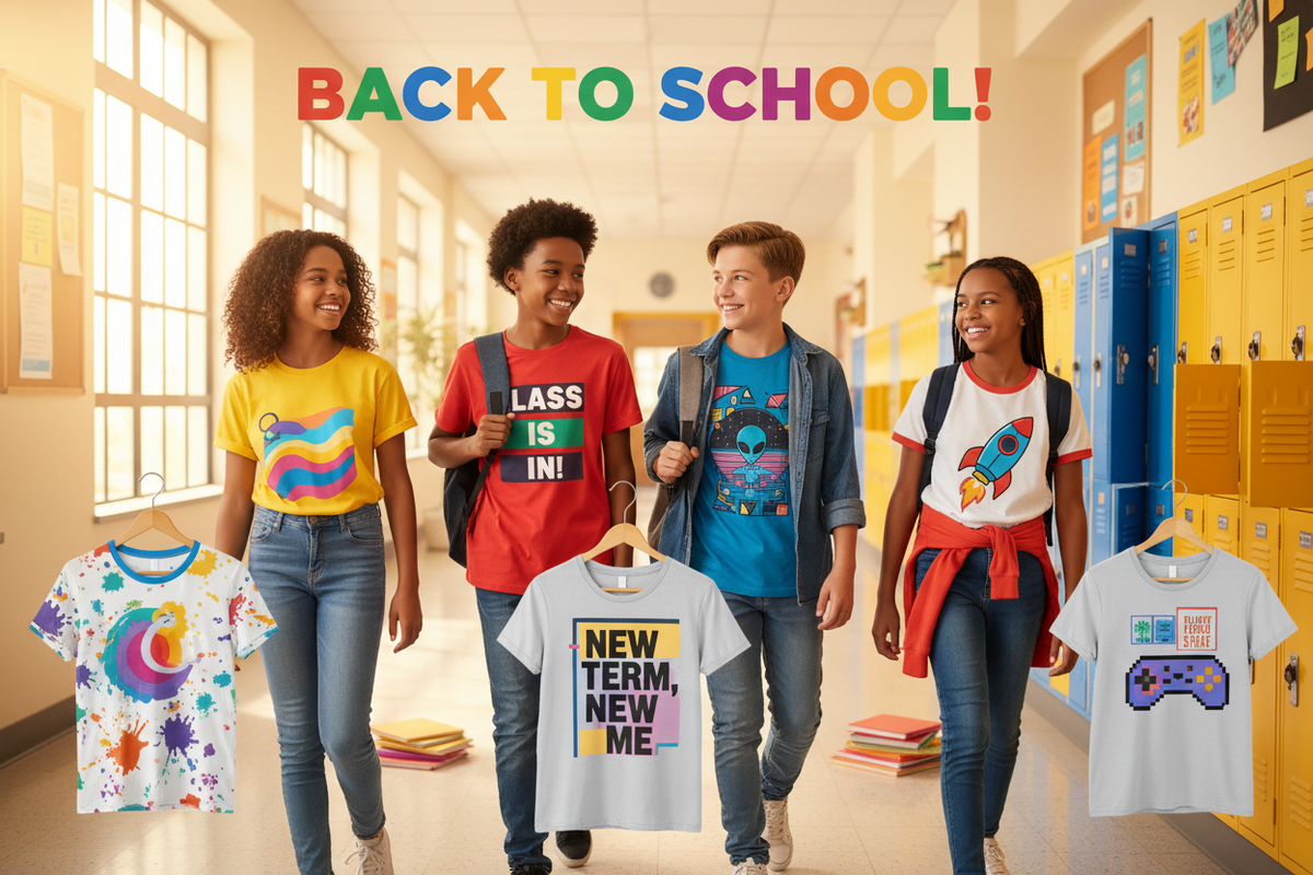 Graphic Tees for Back-to-School: Style, Comfort & Self-Expression