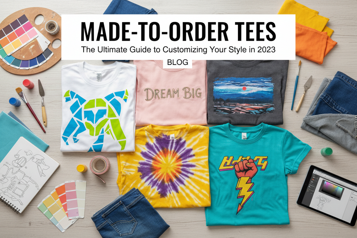 Made-to-Order Tees: The Ultimate Guide to Customizing Your Style in 2023