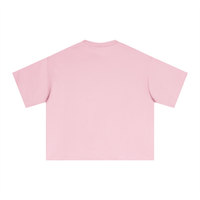 Pink t-shirt on a white background
