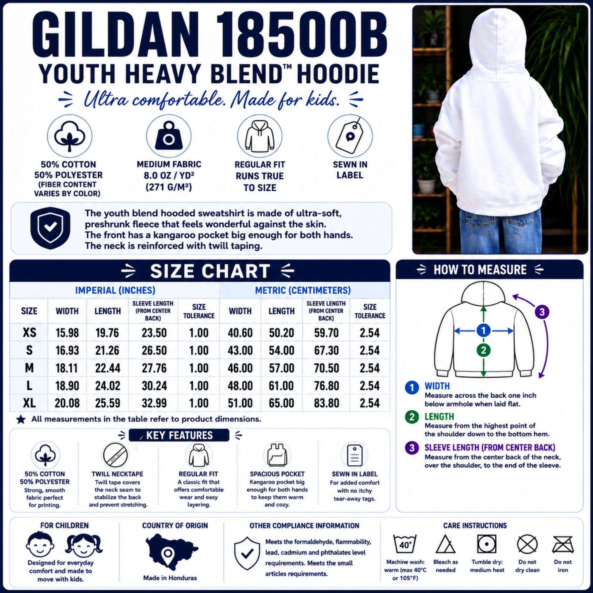 Axolotl and Capybara Youth Hoodie - Soft Cotton-Poly Pullover Sweatshirt