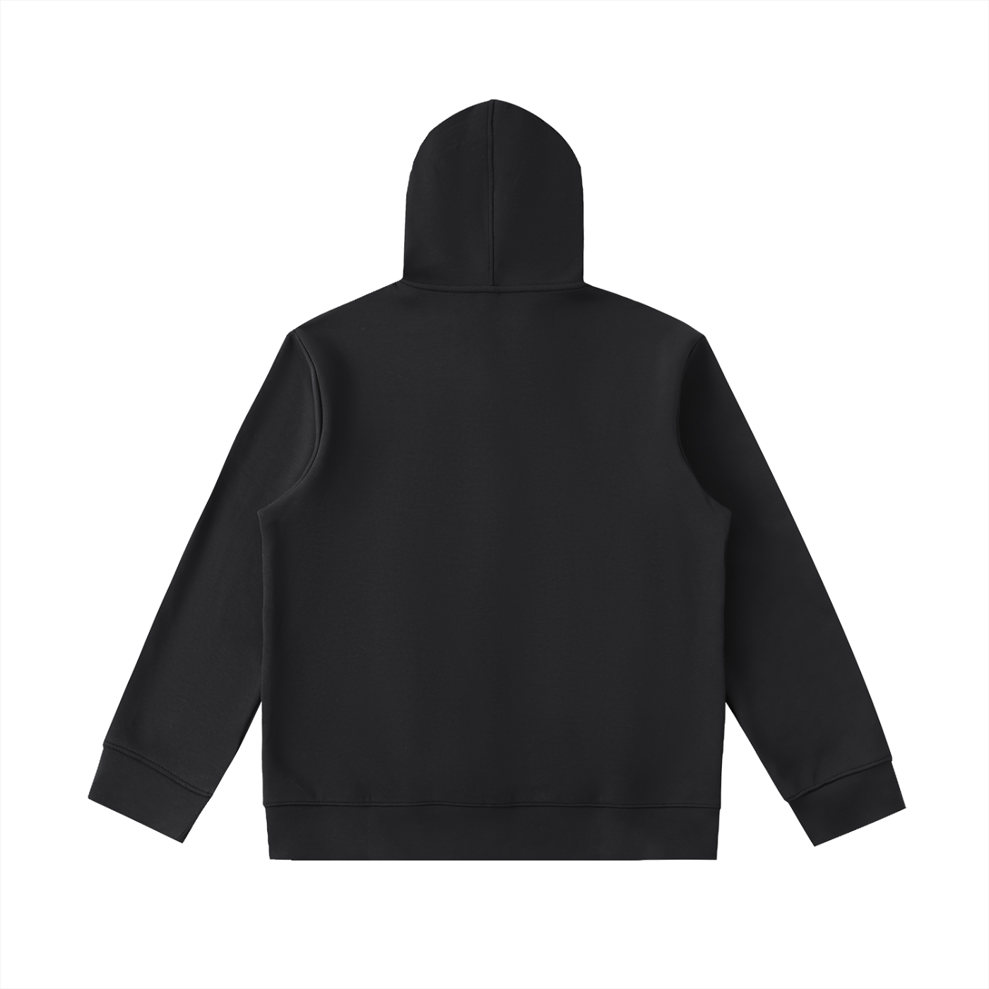 Heavyweight High Neck Zip-Up Hoodie