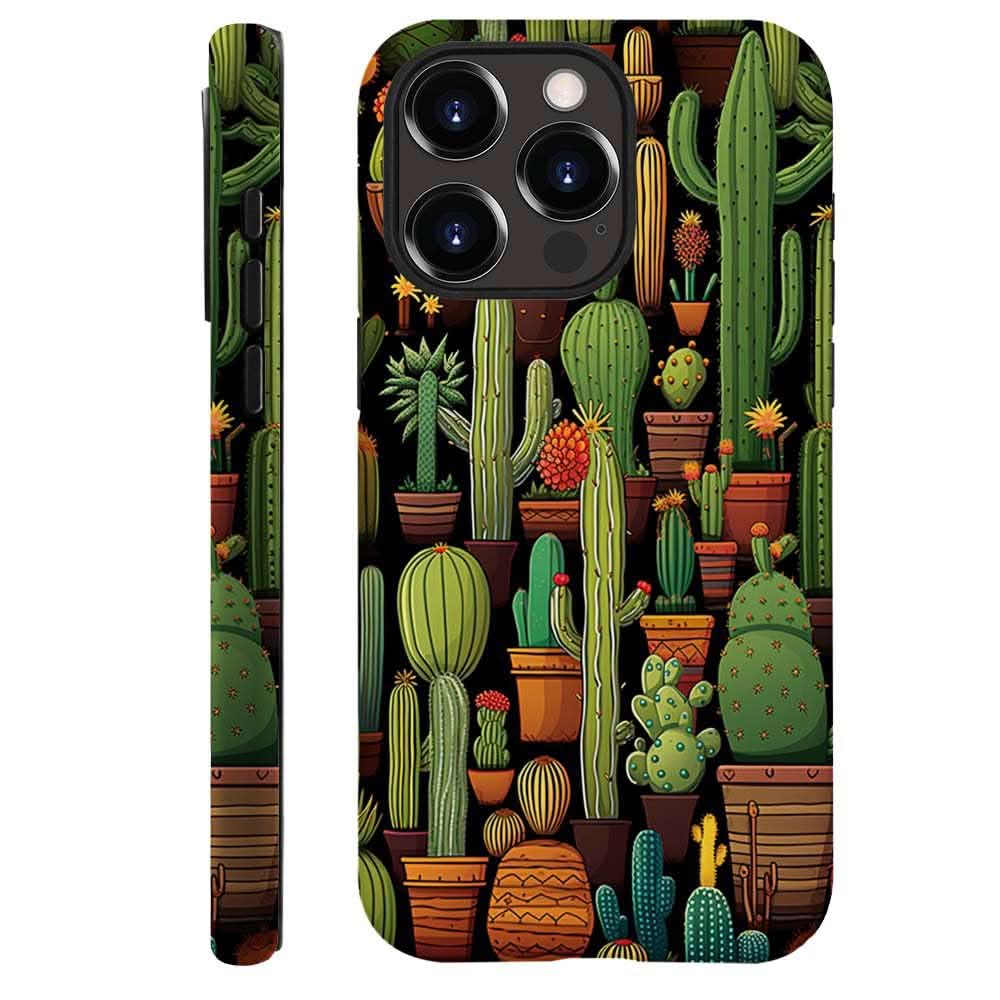 iPhone 15 Plus Case with cactus hybrid armor design for durable protection and sleek style