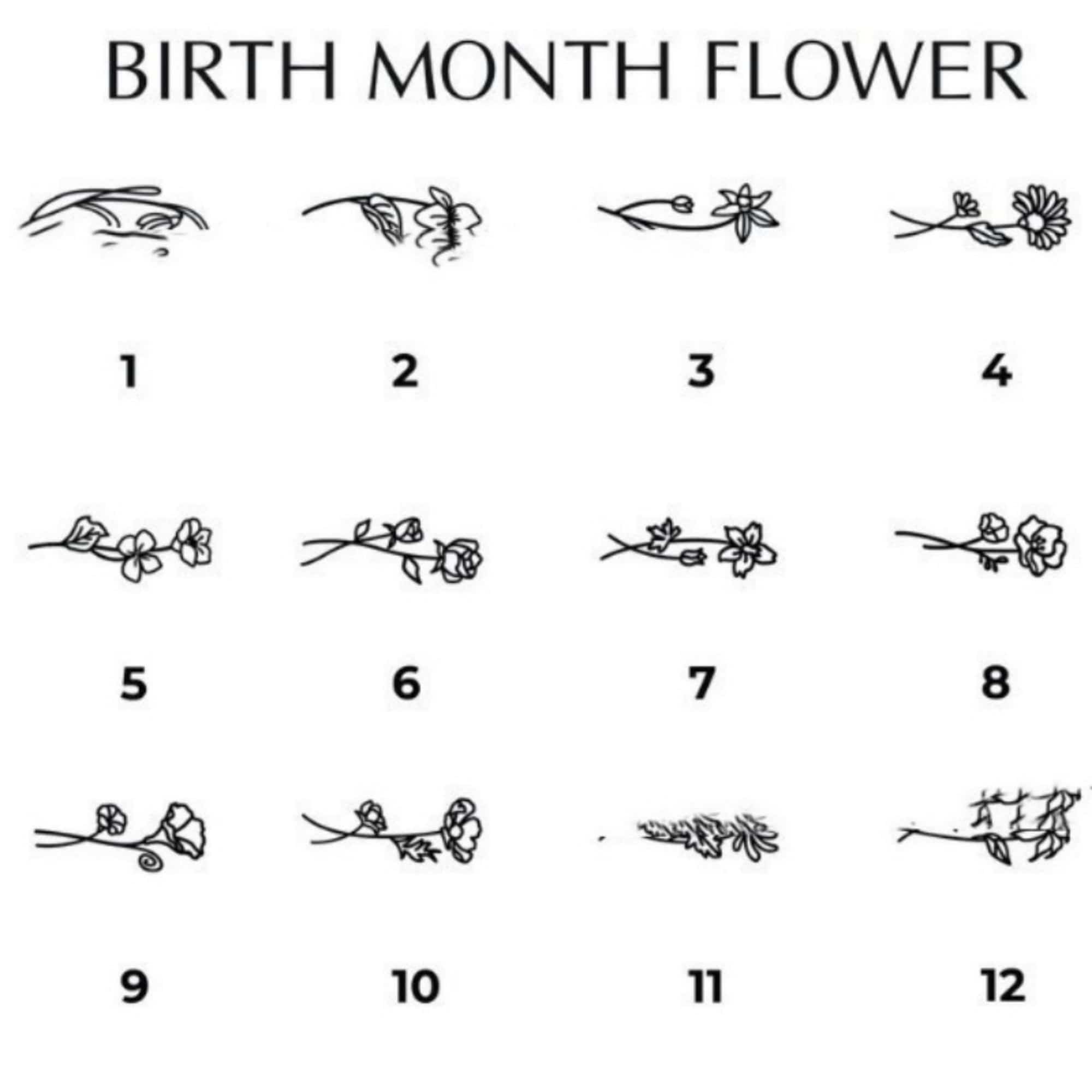 Gold 925 silver personalized flower ring in size 10, custom birthday jewelry by TeninoVentures