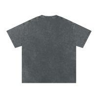Snow washed oversized cotton t-shirt in black by ODMPOD, featuring a relaxed fit and casual style.