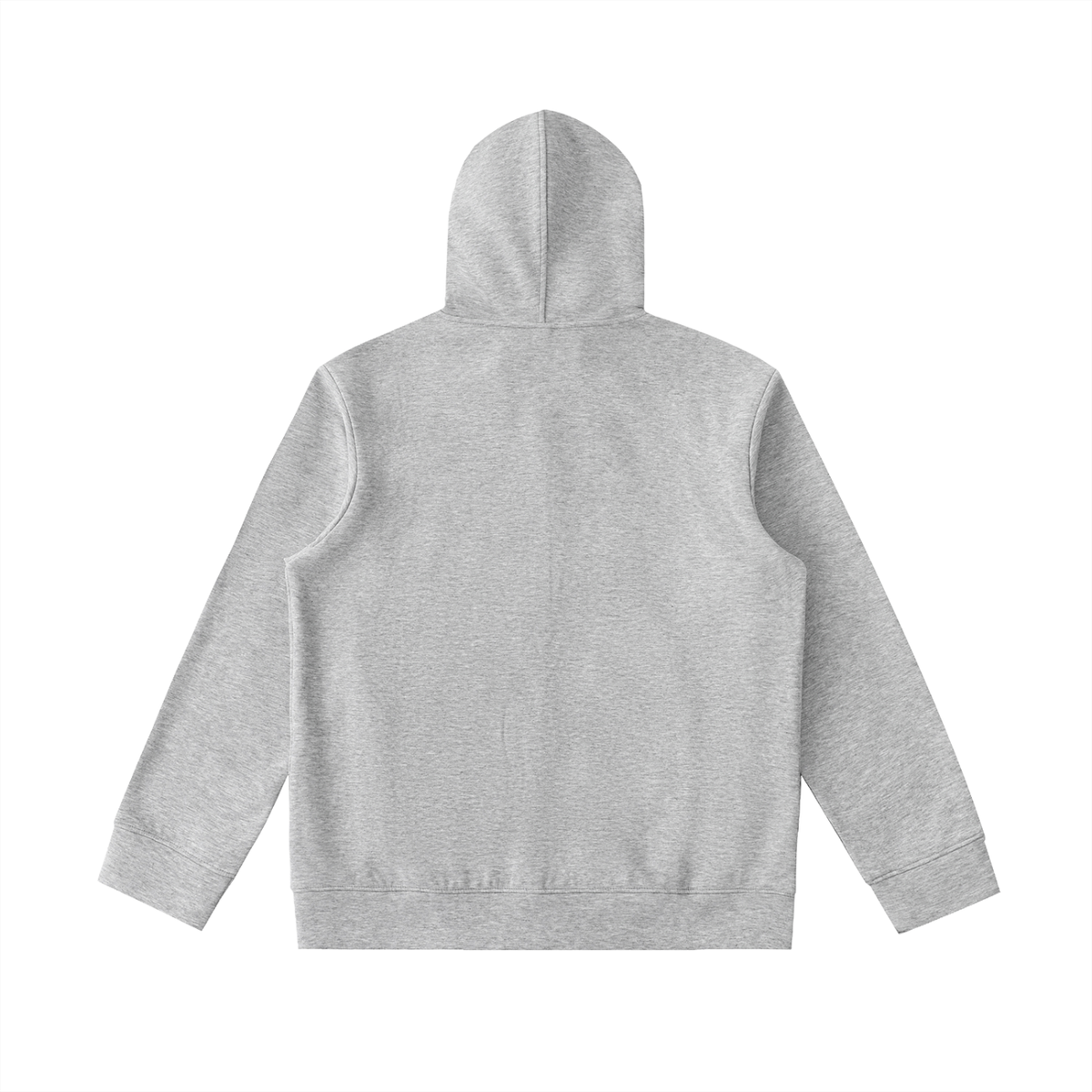 Heavyweight High Neck Zip-Up Hoodie