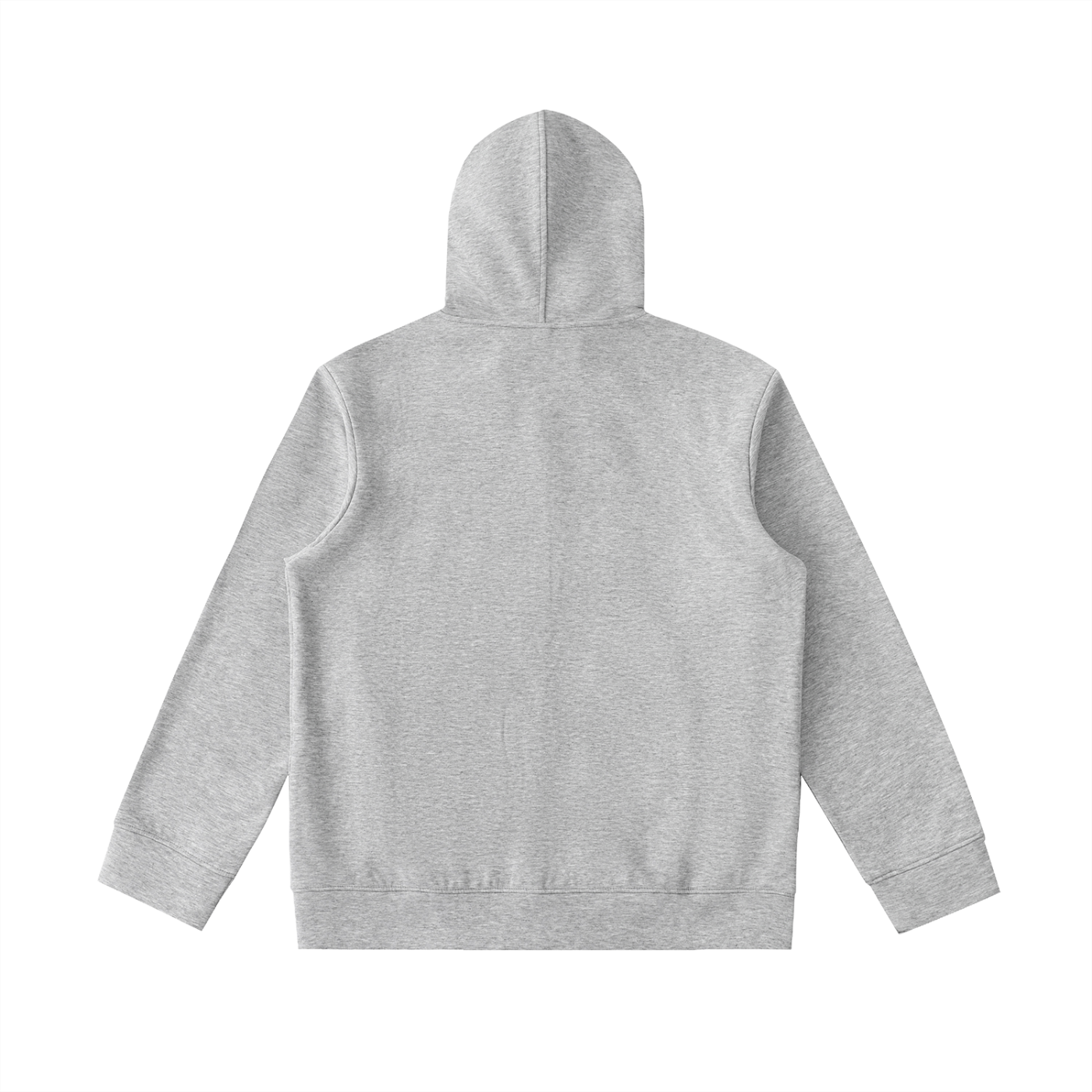 Heavyweight High Neck Zip-Up Hoodie