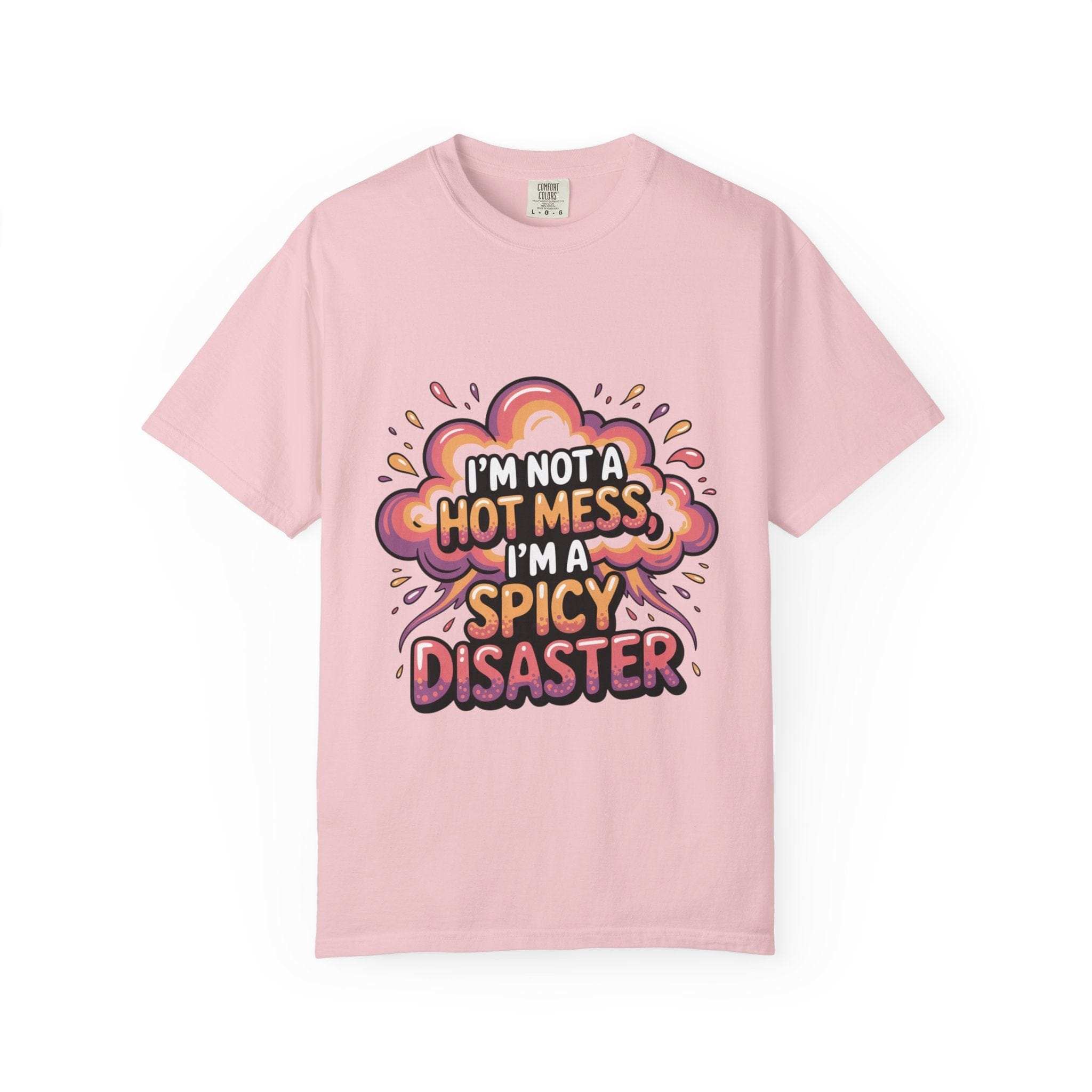 Graphic Tee - Spicy Disaster Unisex Garment-Dyed T-shirt