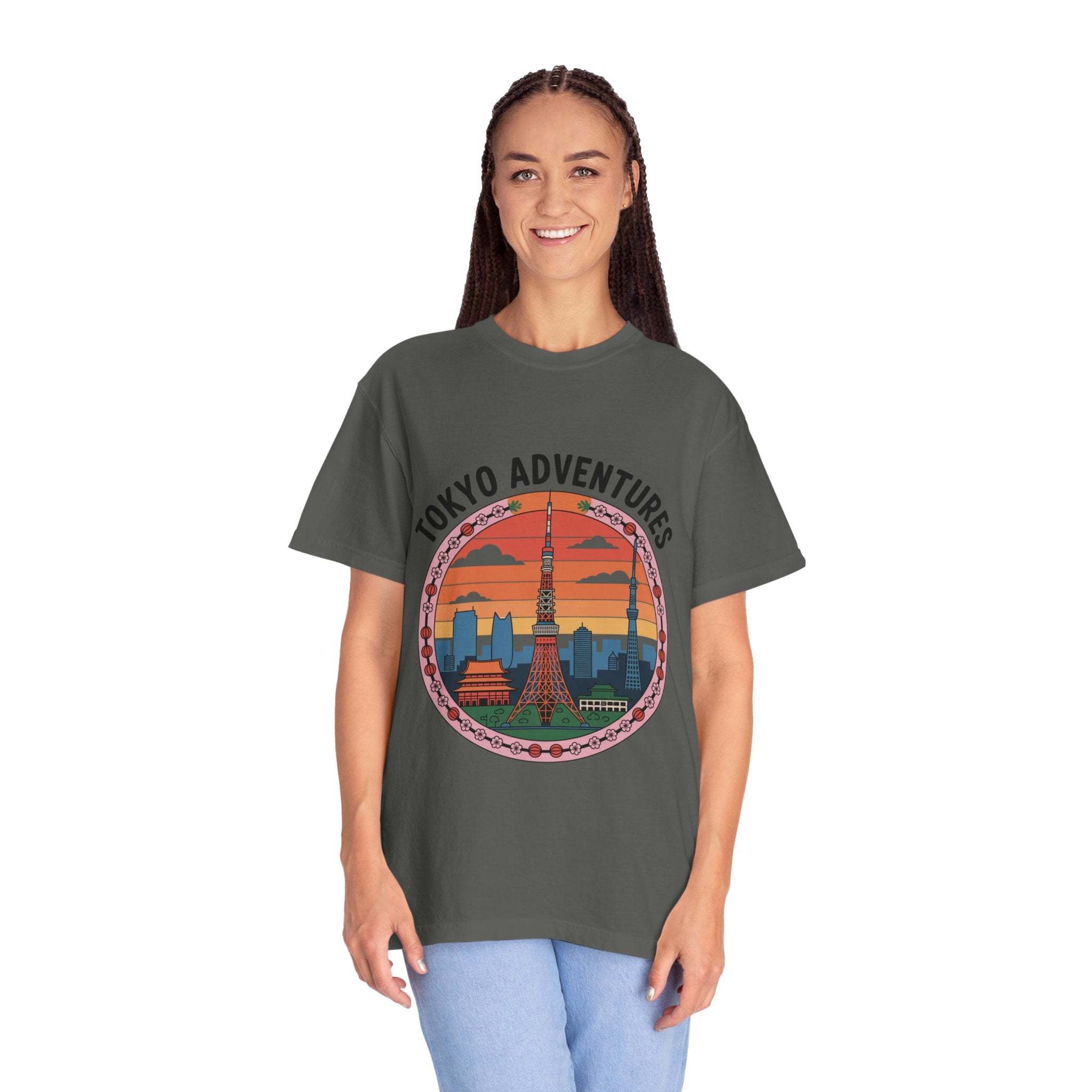 Garment-Dyed T-shirt - Tokyo Adventures Travel