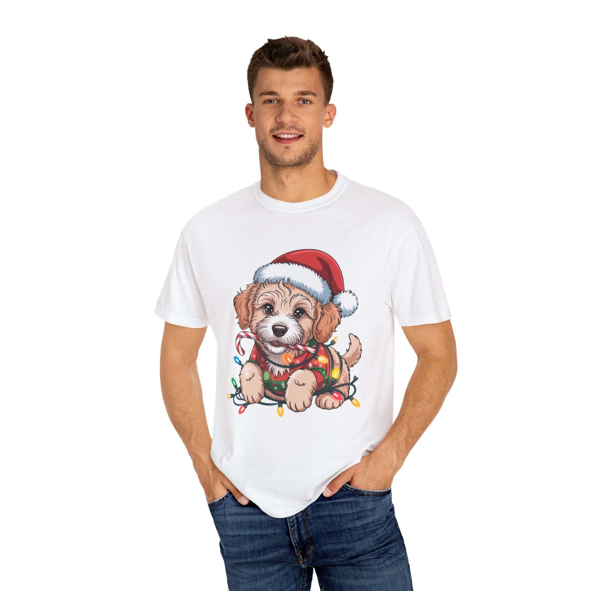 Labradoodle Christmas T-shirt