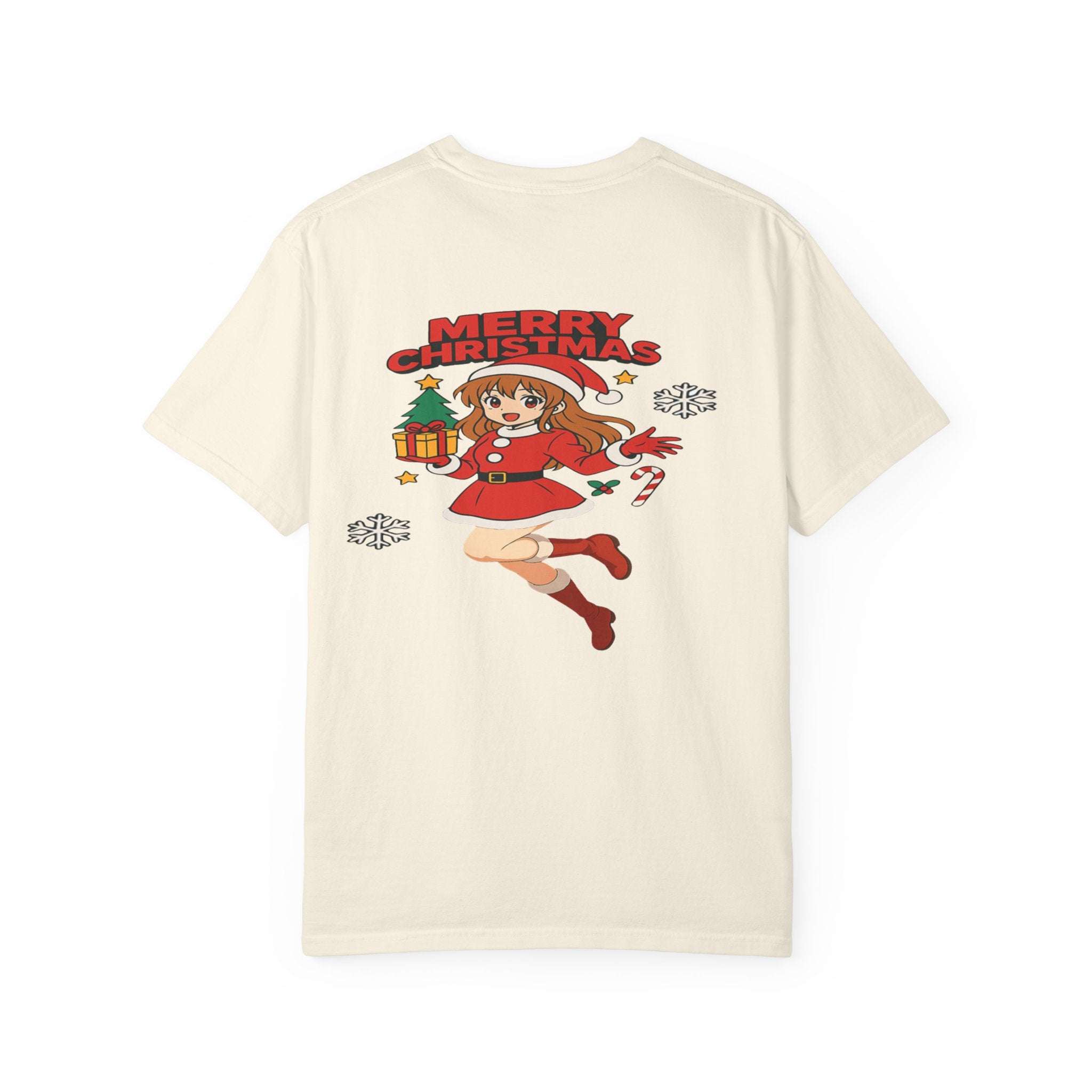 Anime Christmas Santa T-shirt