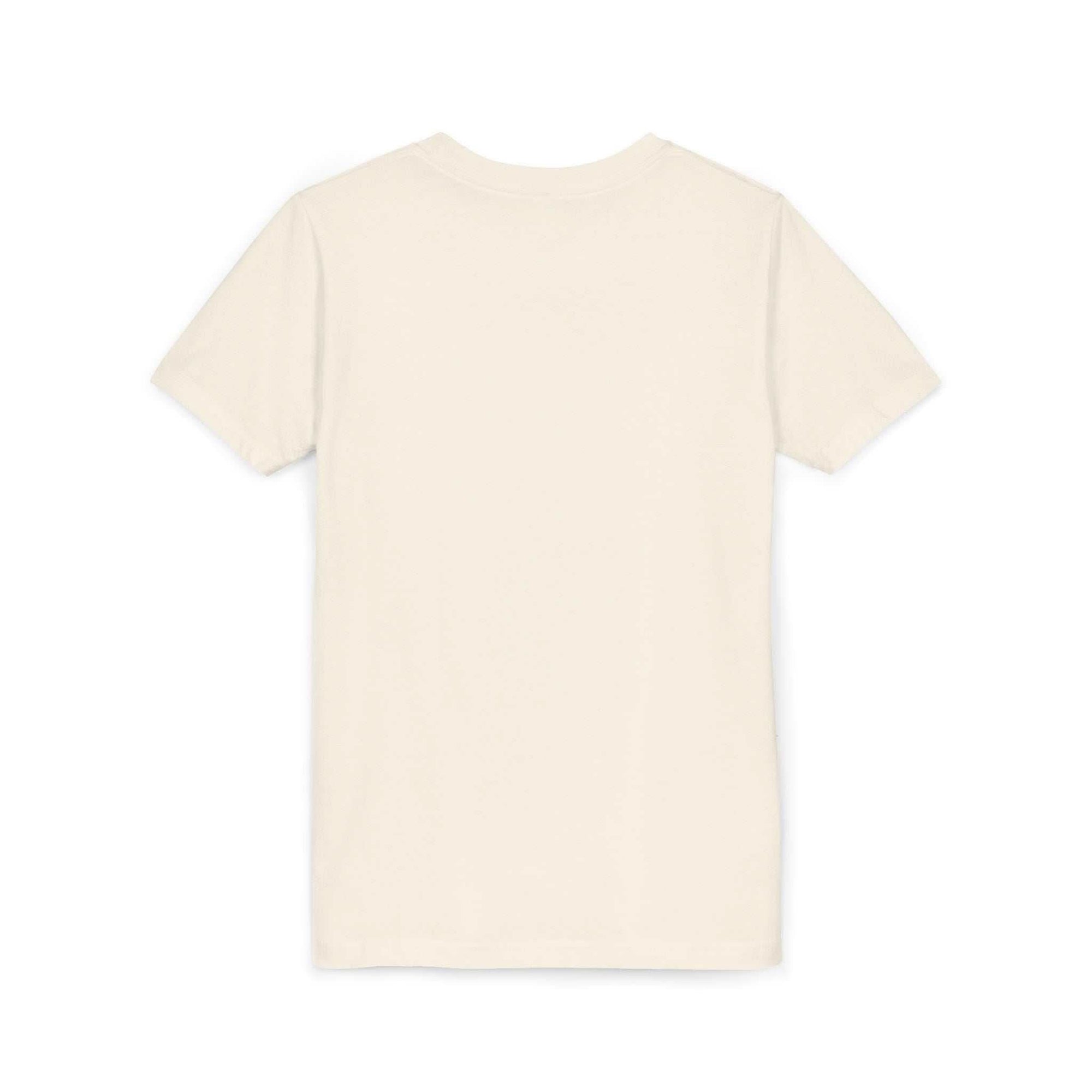 Youth tee featuring Highland Cow with Sunflowers artwork on soft cotton fabric