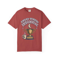 Award-Winning Insomniac T-Shirt – Funny Night Owl Coffee Tee