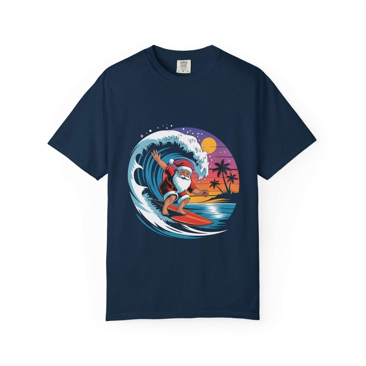 Surfing Santa T-shirt