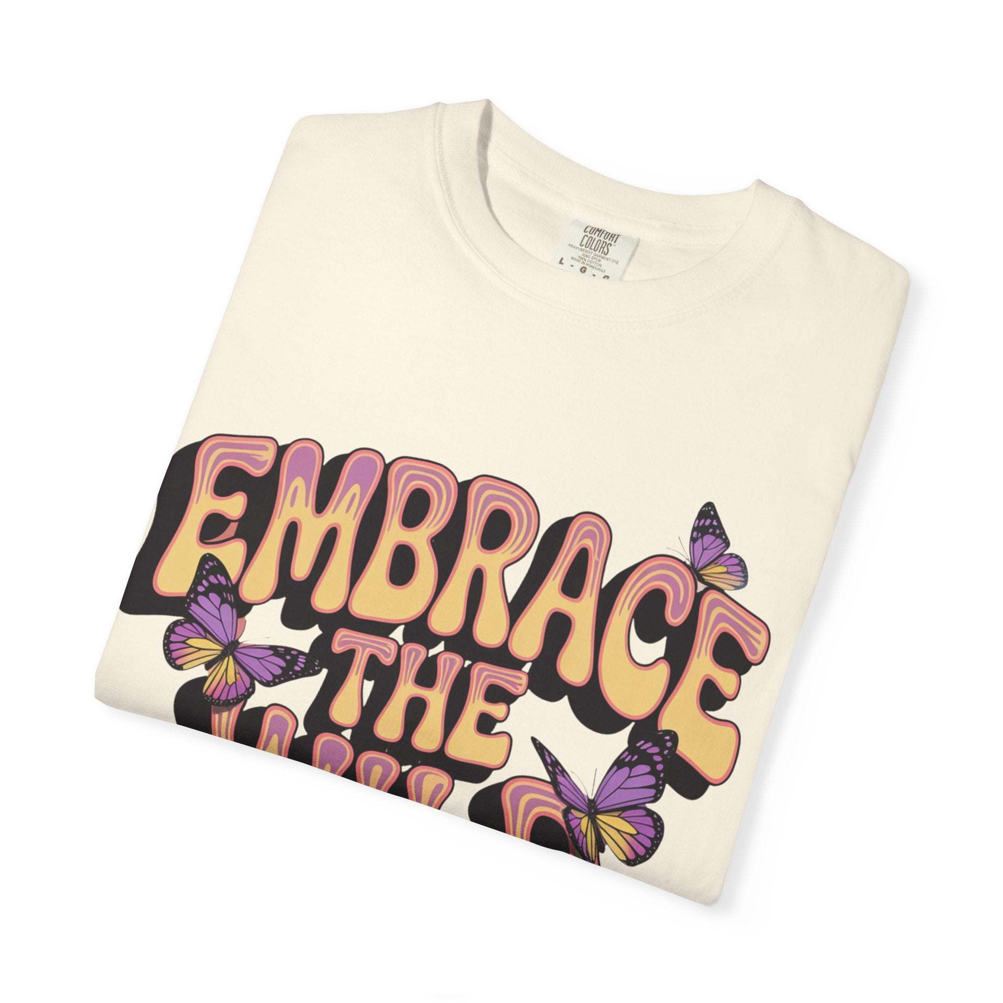 Garment-Dyed T-shirt - Embrace the Wild Side Print