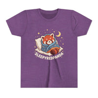 Sleepy Red Panda Youth Tee | cute sleeping red panda, moon pillow, kids shirt