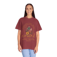 Created For Such A Time As This garment-dyed faith t-shirt with soft washed color and comfortable fit