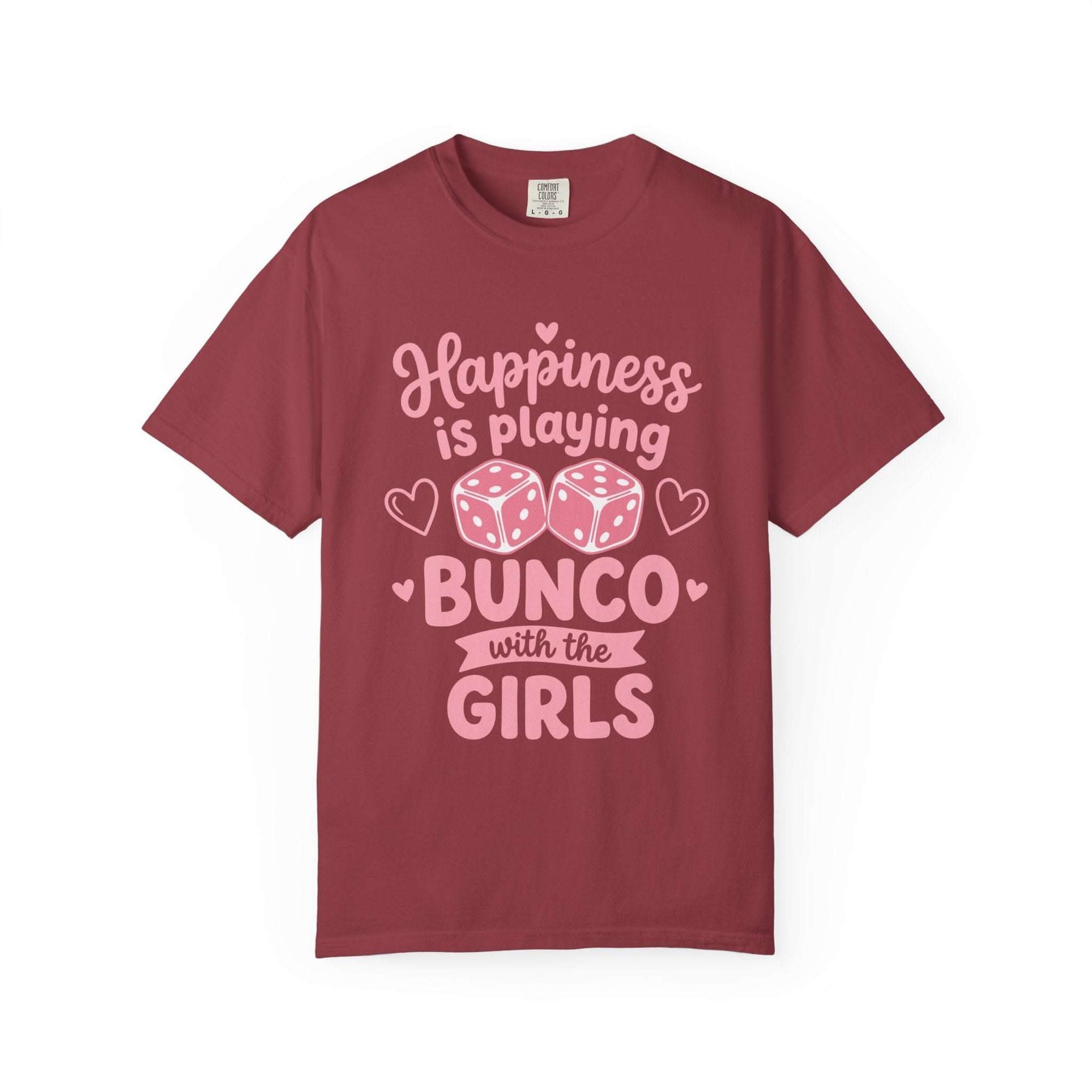 Happiness Is Playing Bunco with the Girls T-Shirt