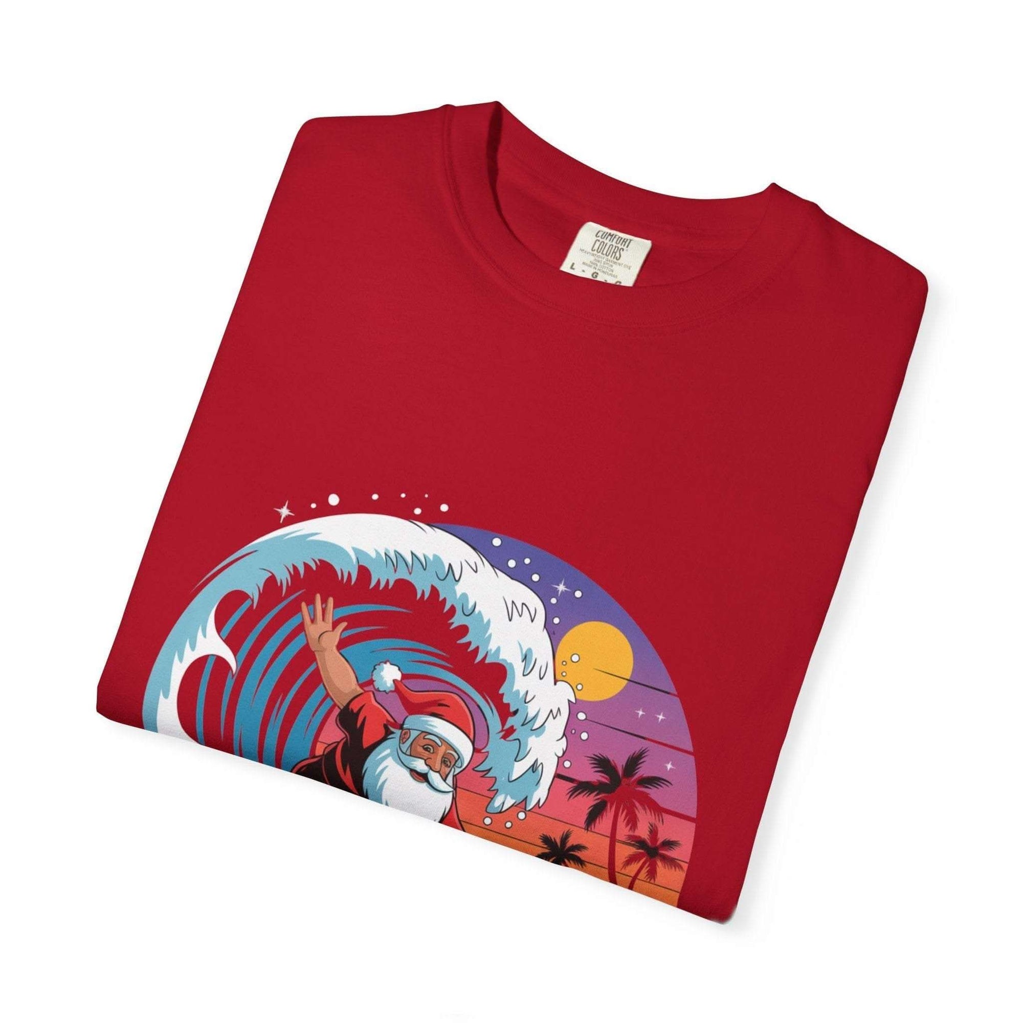 Surfing Santa T-shirt