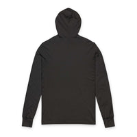 Black Autism Awareness Hoodie long sleeve tee made of 100% combed cotton with regular fit and V-neckline