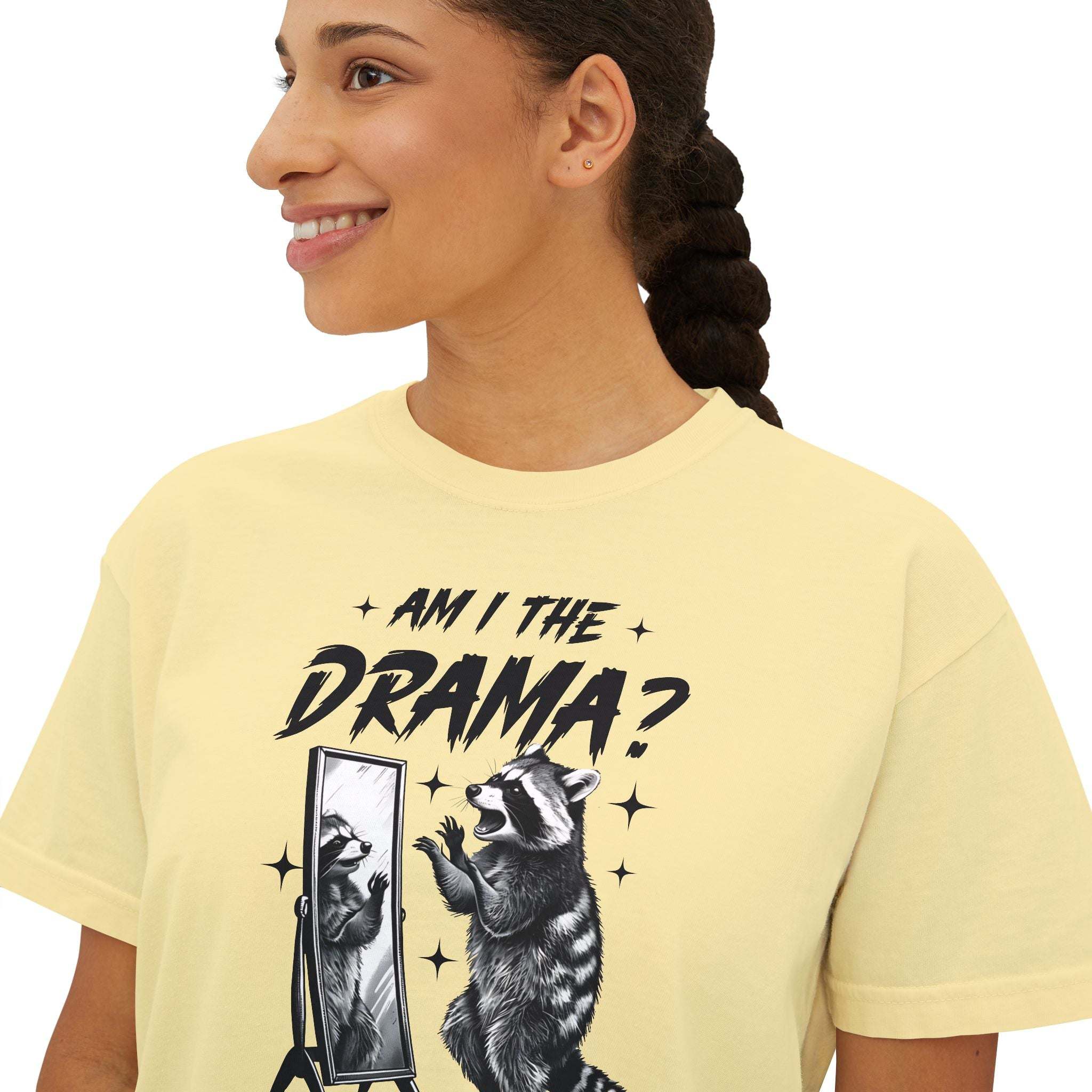 Boxy Tee - Am I The Drama Women's T-Shirt