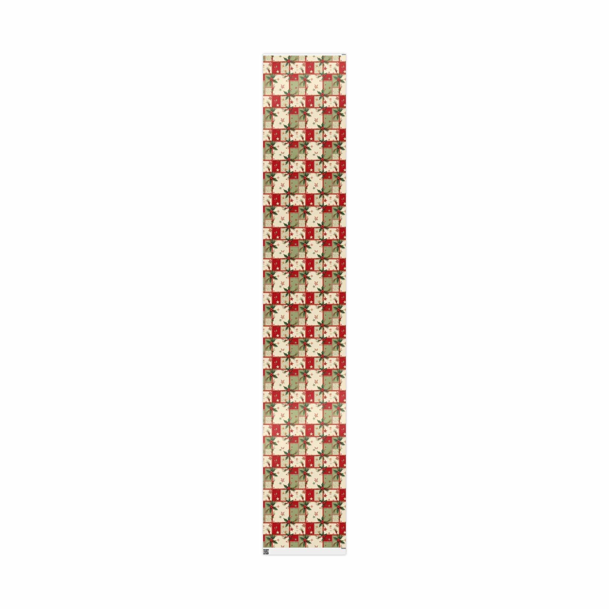 Vintage Christmas Stars wrapping paper with aged star motifs for nostalgic holiday gift wrapping