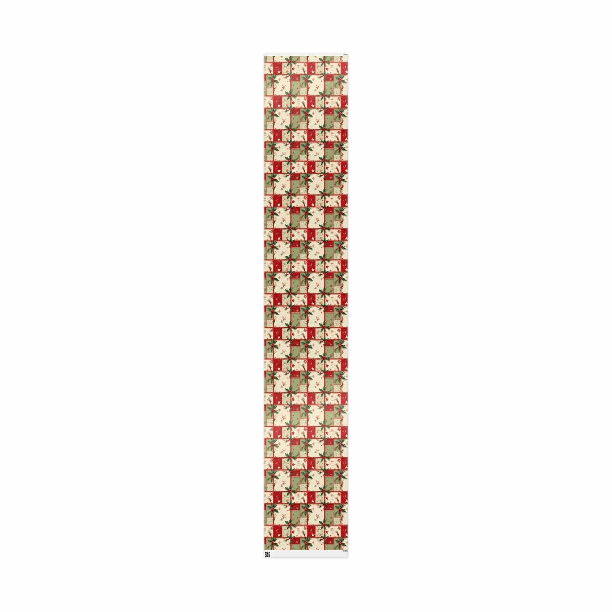 Vintage Christmas Stars wrapping paper with aged star motifs for nostalgic holiday gift wrapping