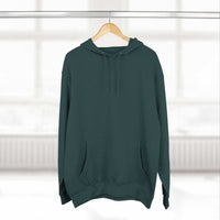Retro San Diego surfboards fleece hoodie with vintage graphic and adjustable hood