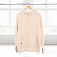 Pink fleece hoodie with adjustable hood and kangaroo pocket, soft and cozy for winter holidays