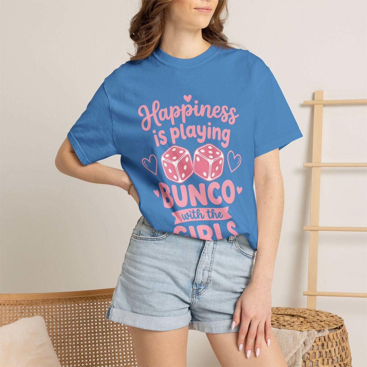Happiness Is Playing Bunco with the Girls T-Shirt