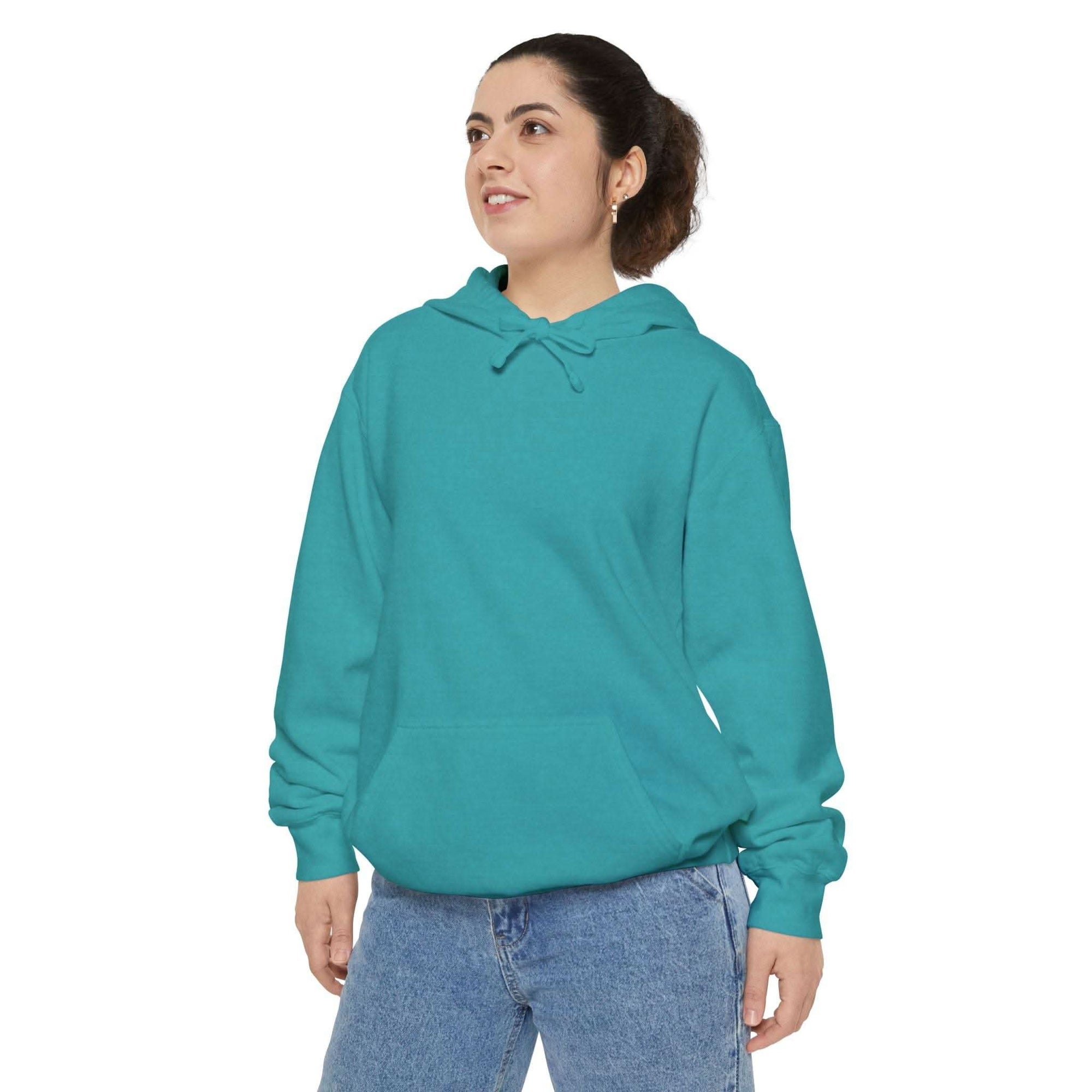 Jesus Has My Back Hoodie faith-based Christian pullover with uplifting text across shoulders