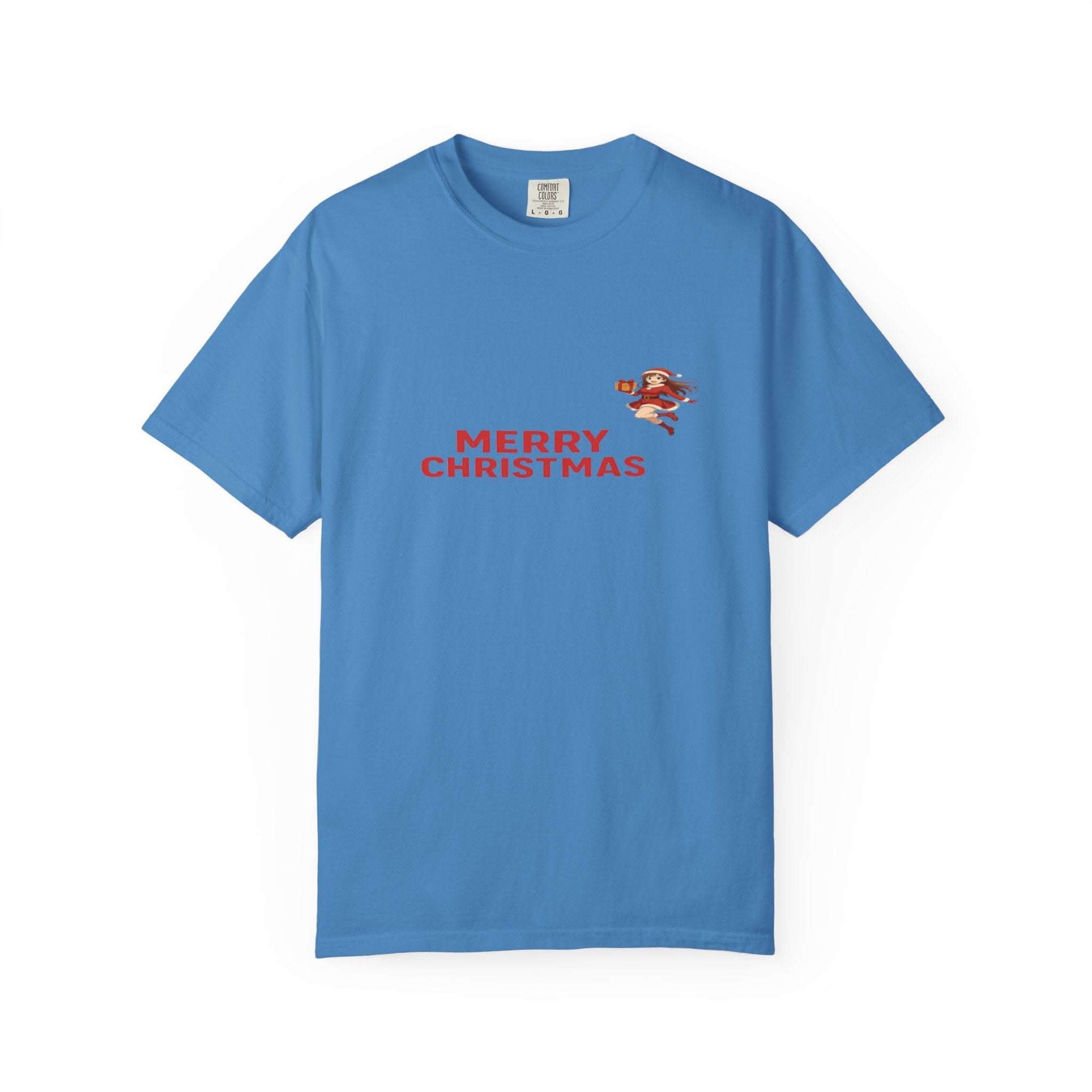 Anime Christmas Santa T-shirt