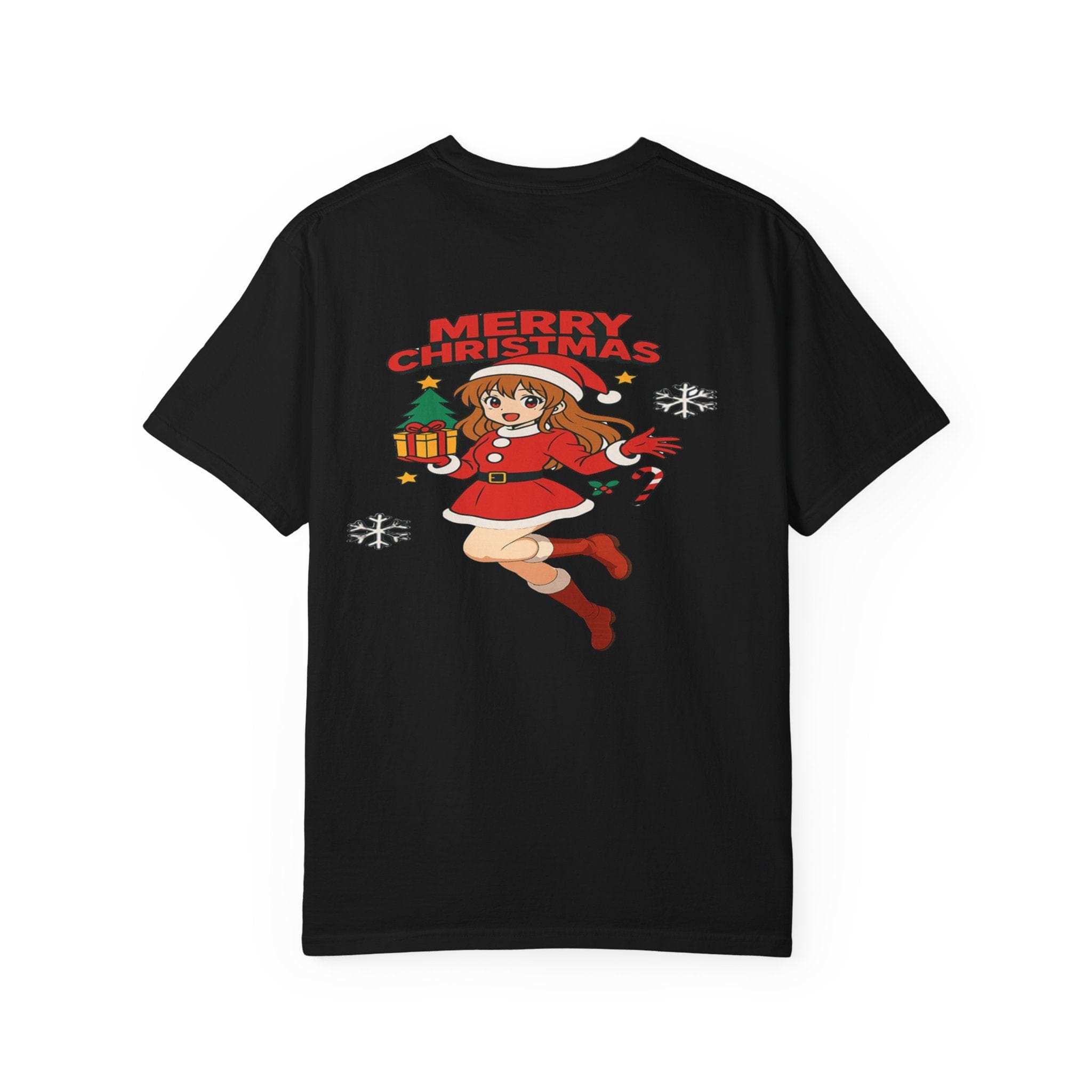 Anime Christmas Santa T-shirt