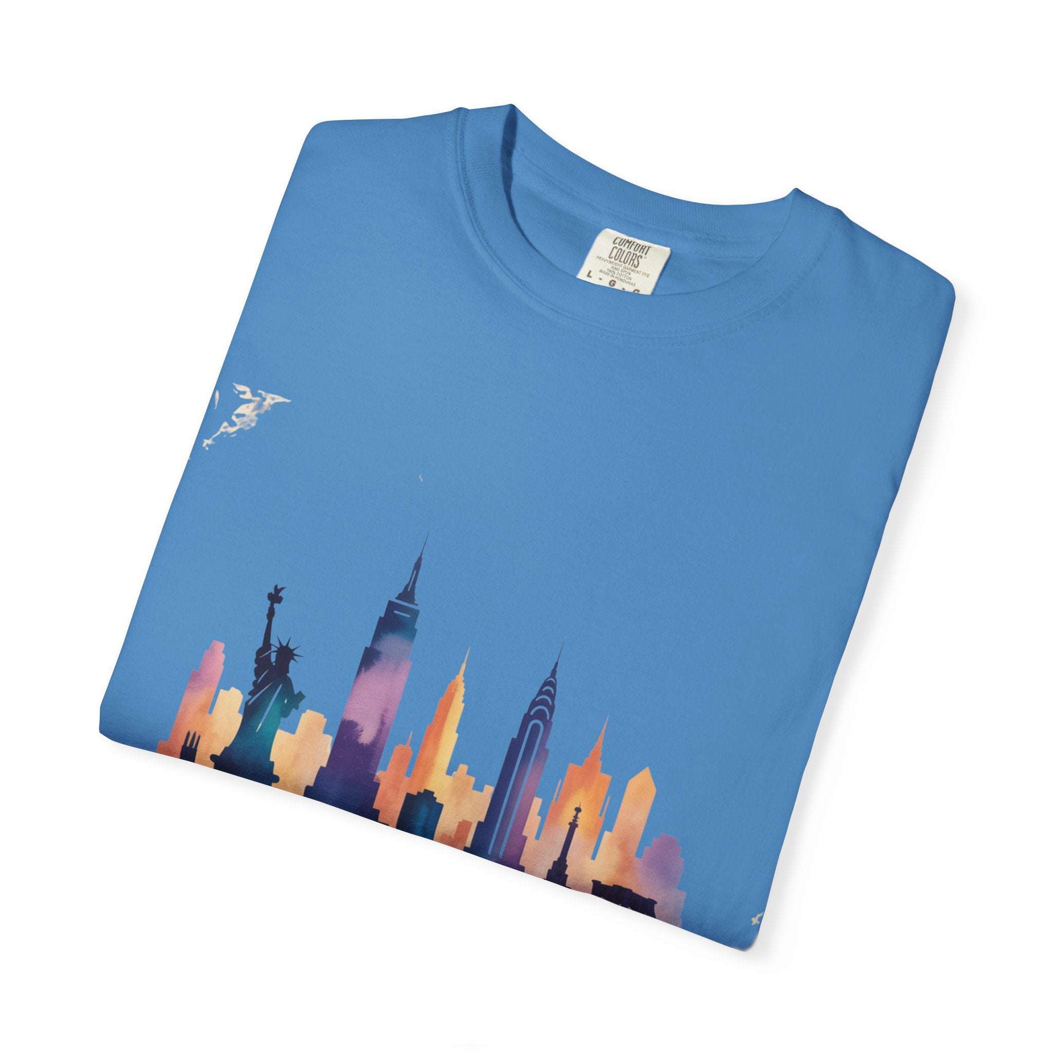 Garment-Dyed T-shirt - New York State of Mind Design